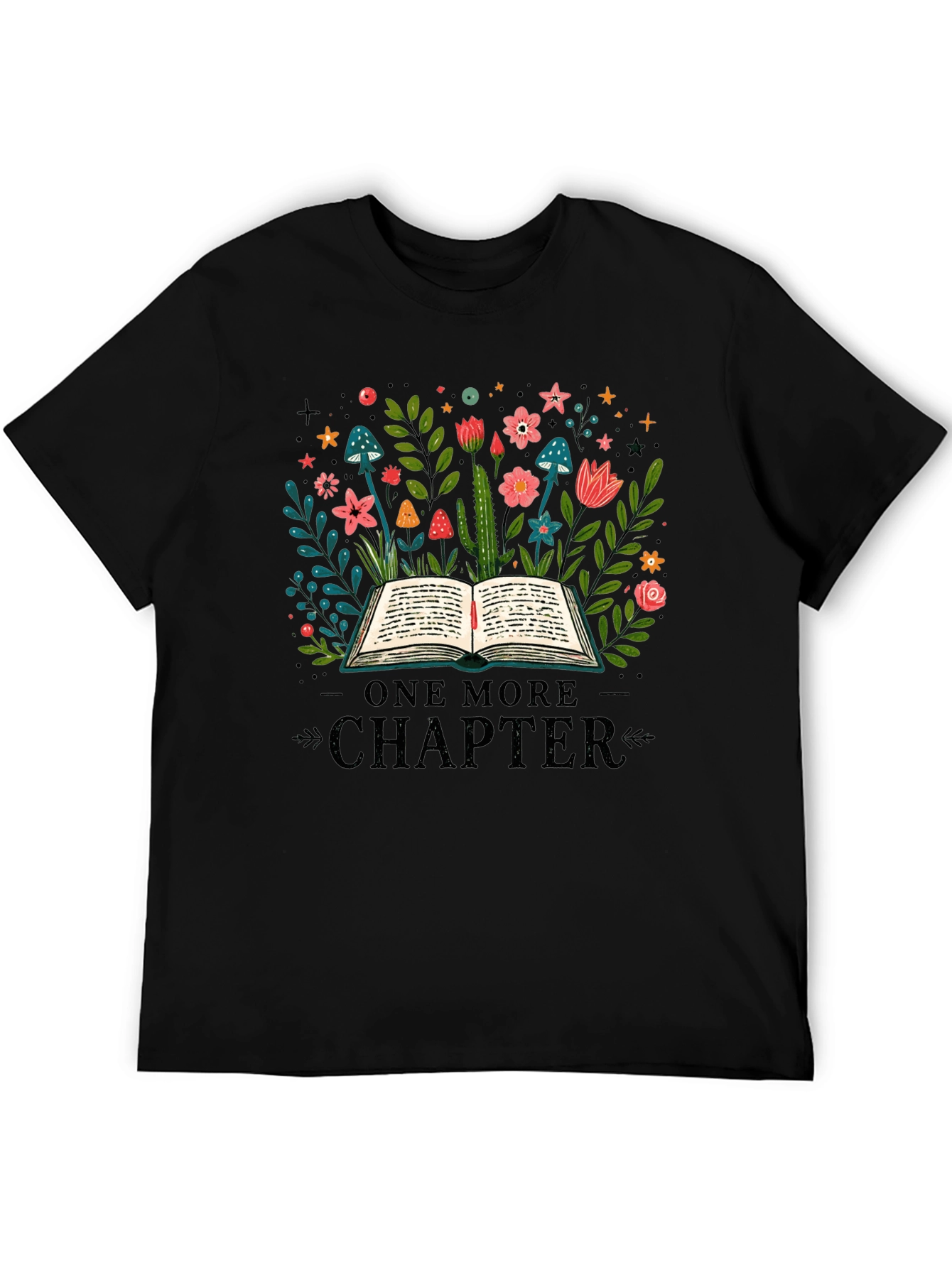 One More Chapter T-Shirt - Book Lover Tee