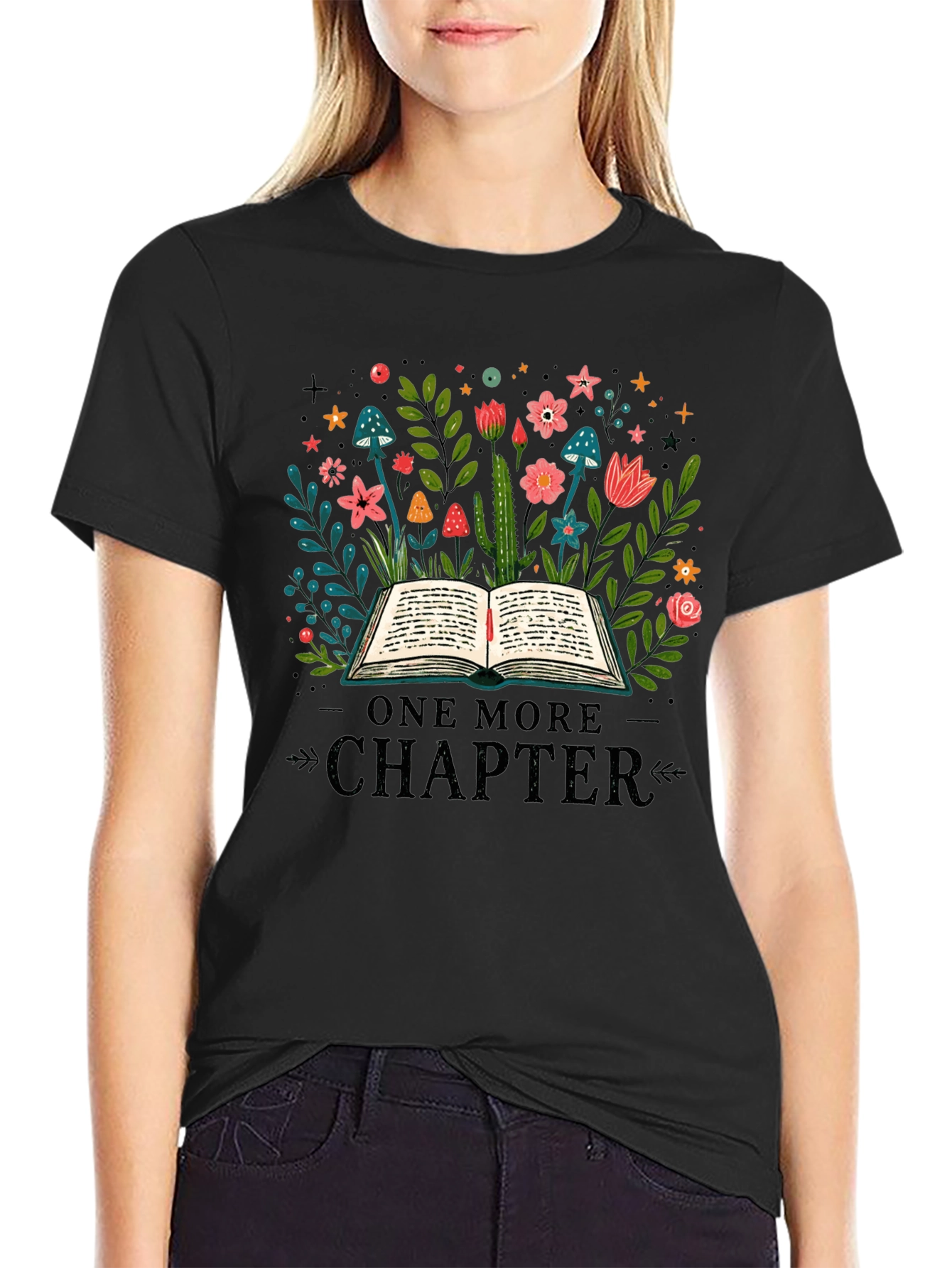One More Chapter T-Shirt - Book Lover Tee
