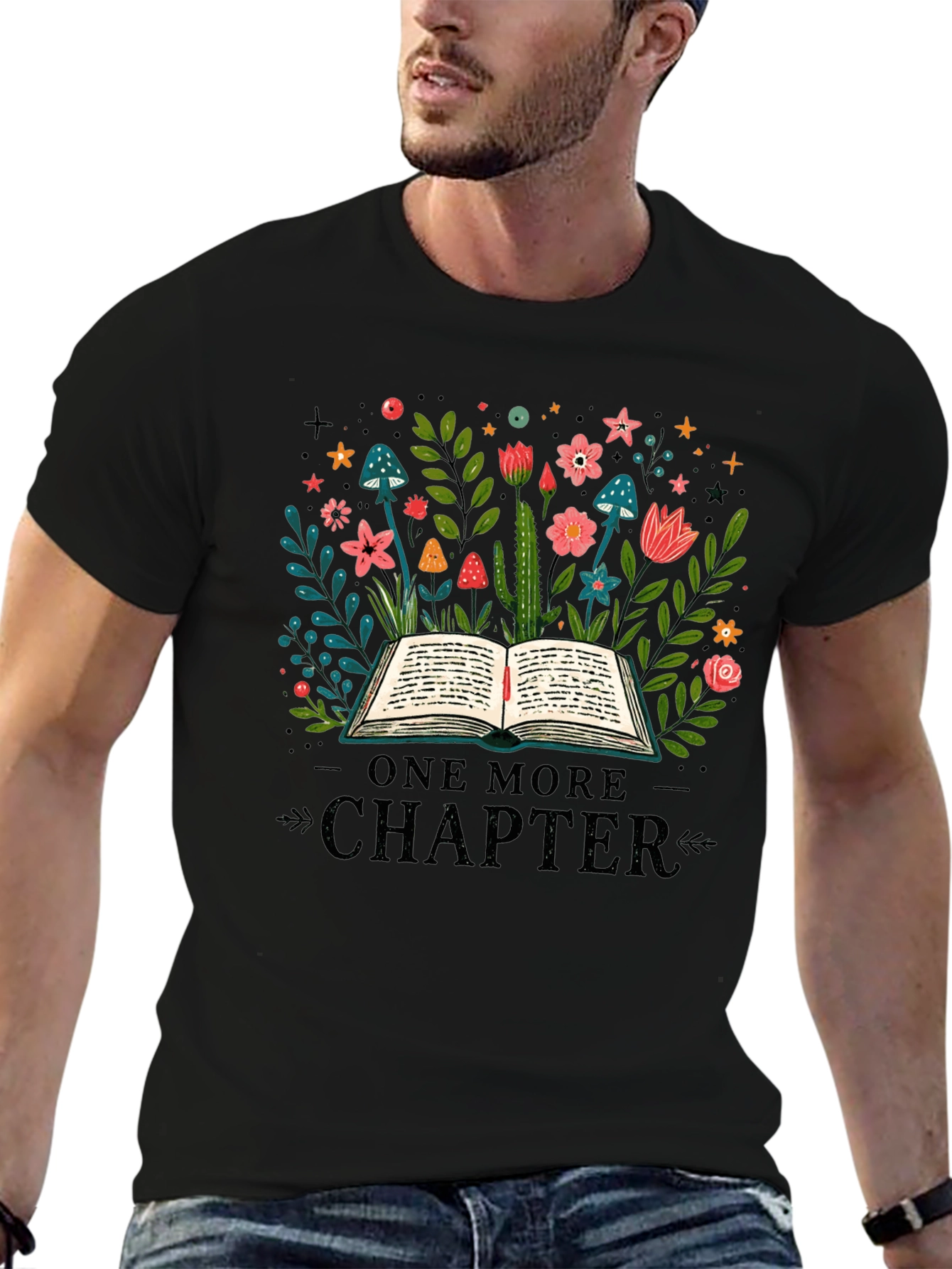 One More Chapter T-Shirt - Book Lover Tee