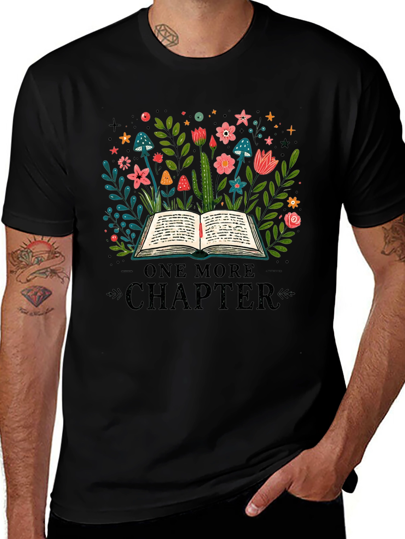 One More Chapter T-Shirt - Book Lover Tee