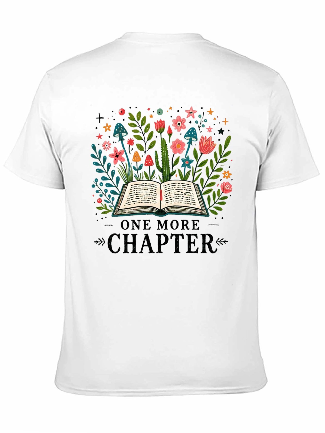 One More Chapter T-Shirt - Book Lover Tee