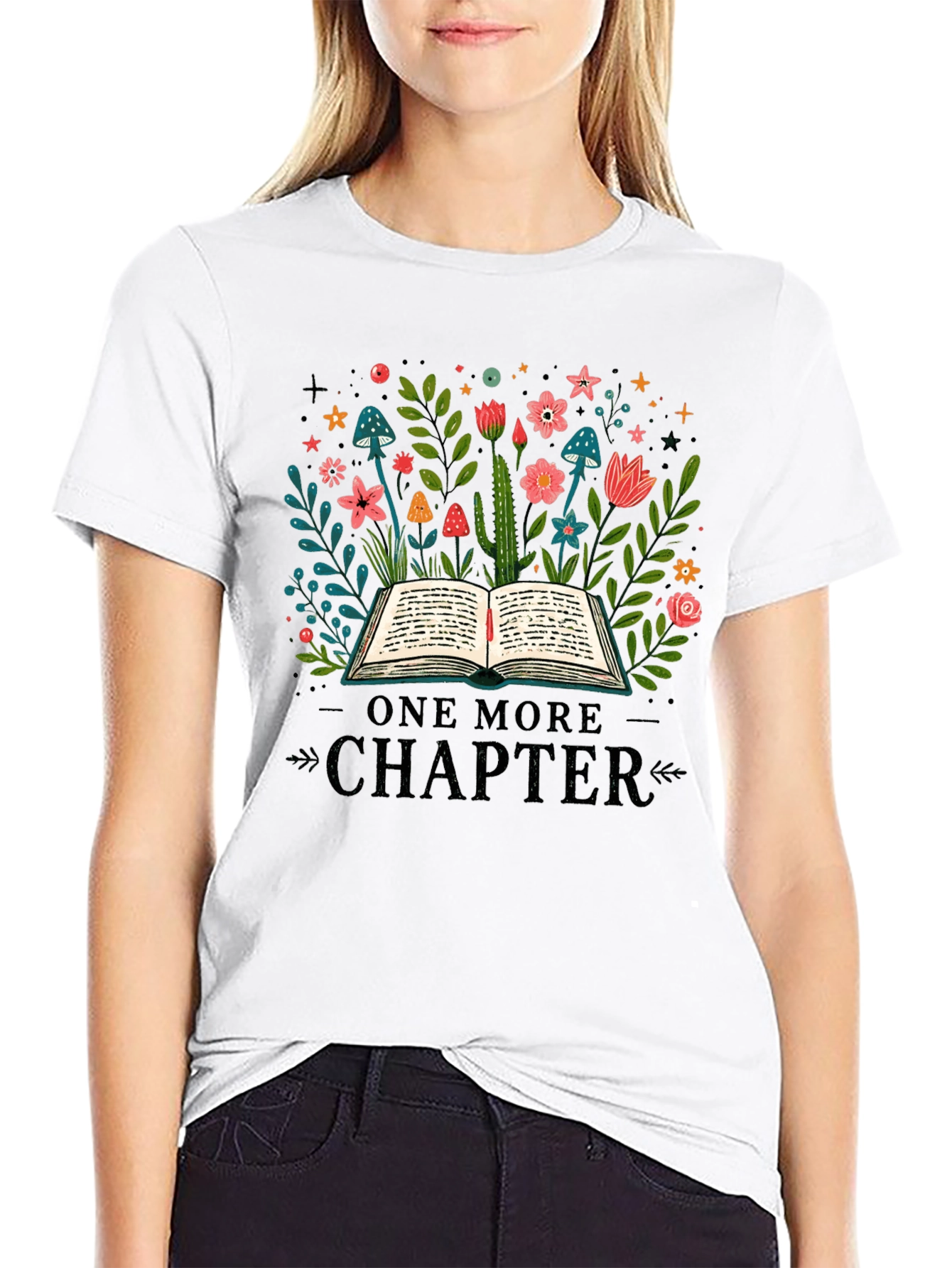 One More Chapter T-Shirt - Book Lover Tee