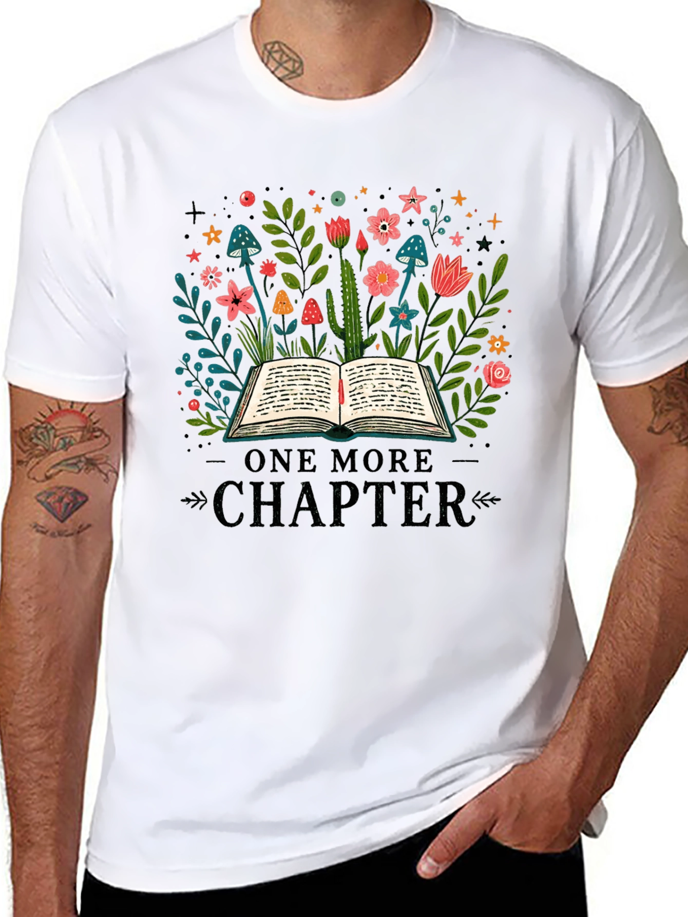 One More Chapter T-Shirt - Book Lover Tee