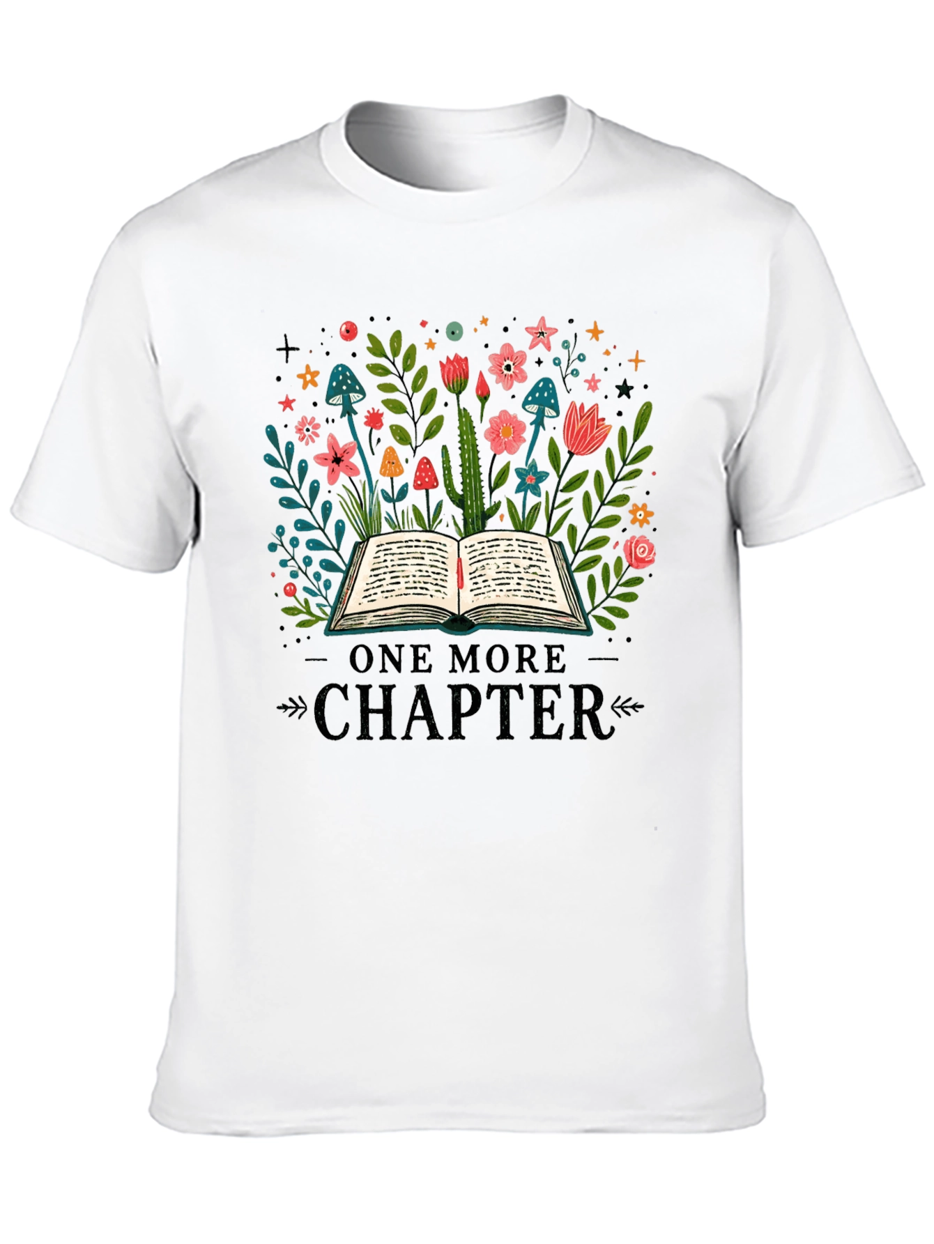 One More Chapter T-Shirt - Book Lover Tee