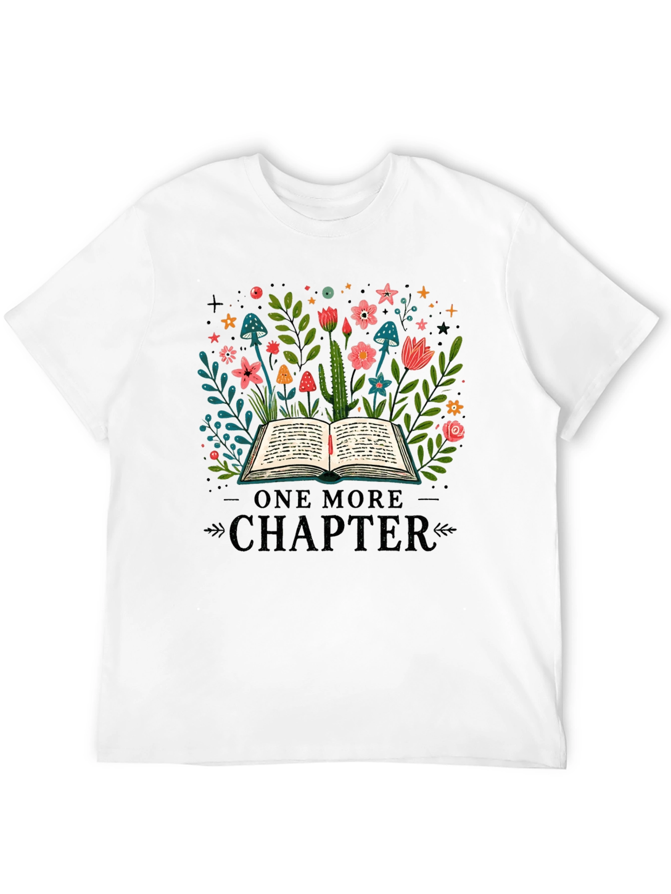 One More Chapter T-Shirt - Book Lover Tee