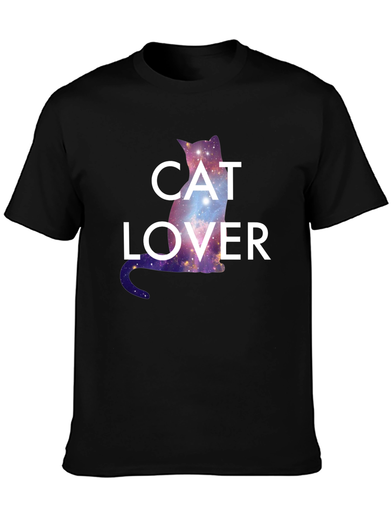 Cosmic Cat Lover Graphic Tee