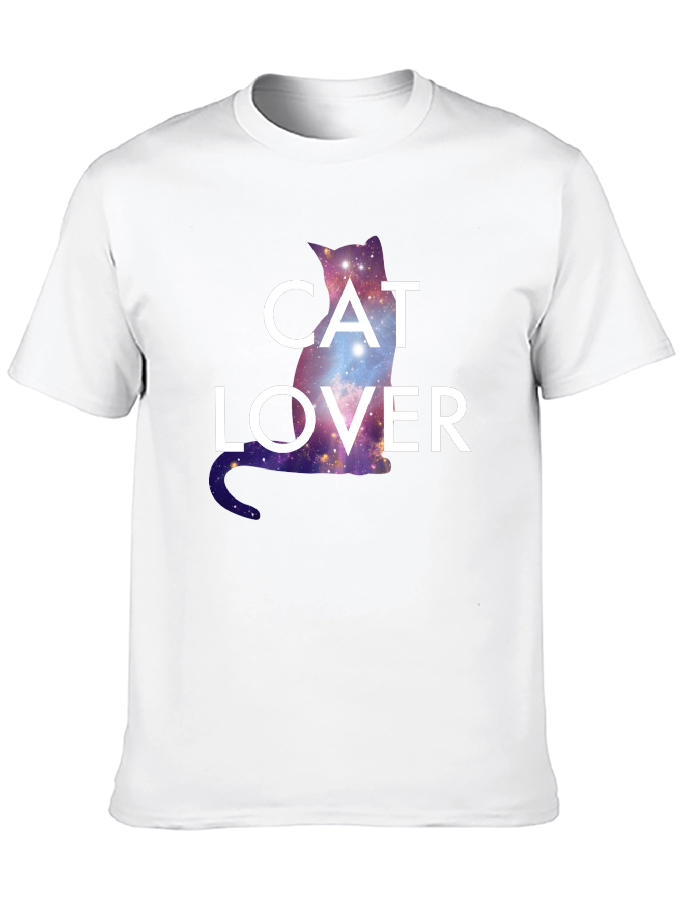 Cosmic Cat Lover Graphic Tee