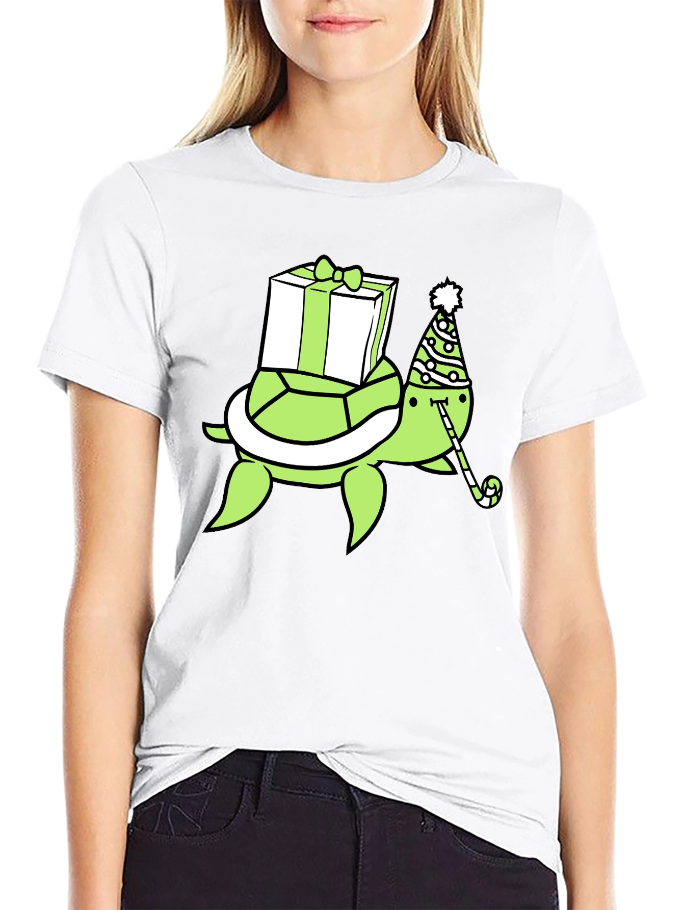 Festive Turtle Gift T-Shirt