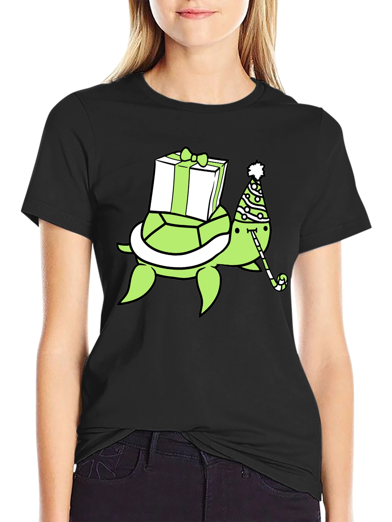 Festive Turtle Gift T-Shirt