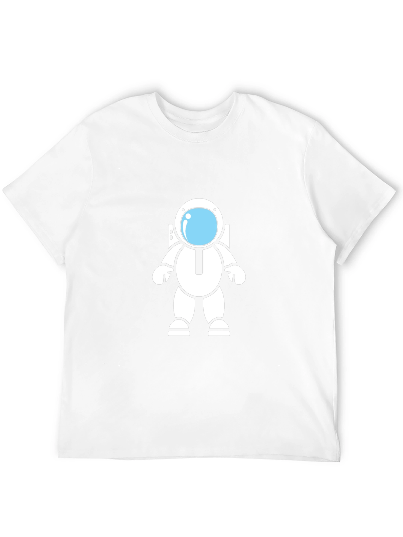 Astronaut Graphic Black T-Shirt - Space Adventure