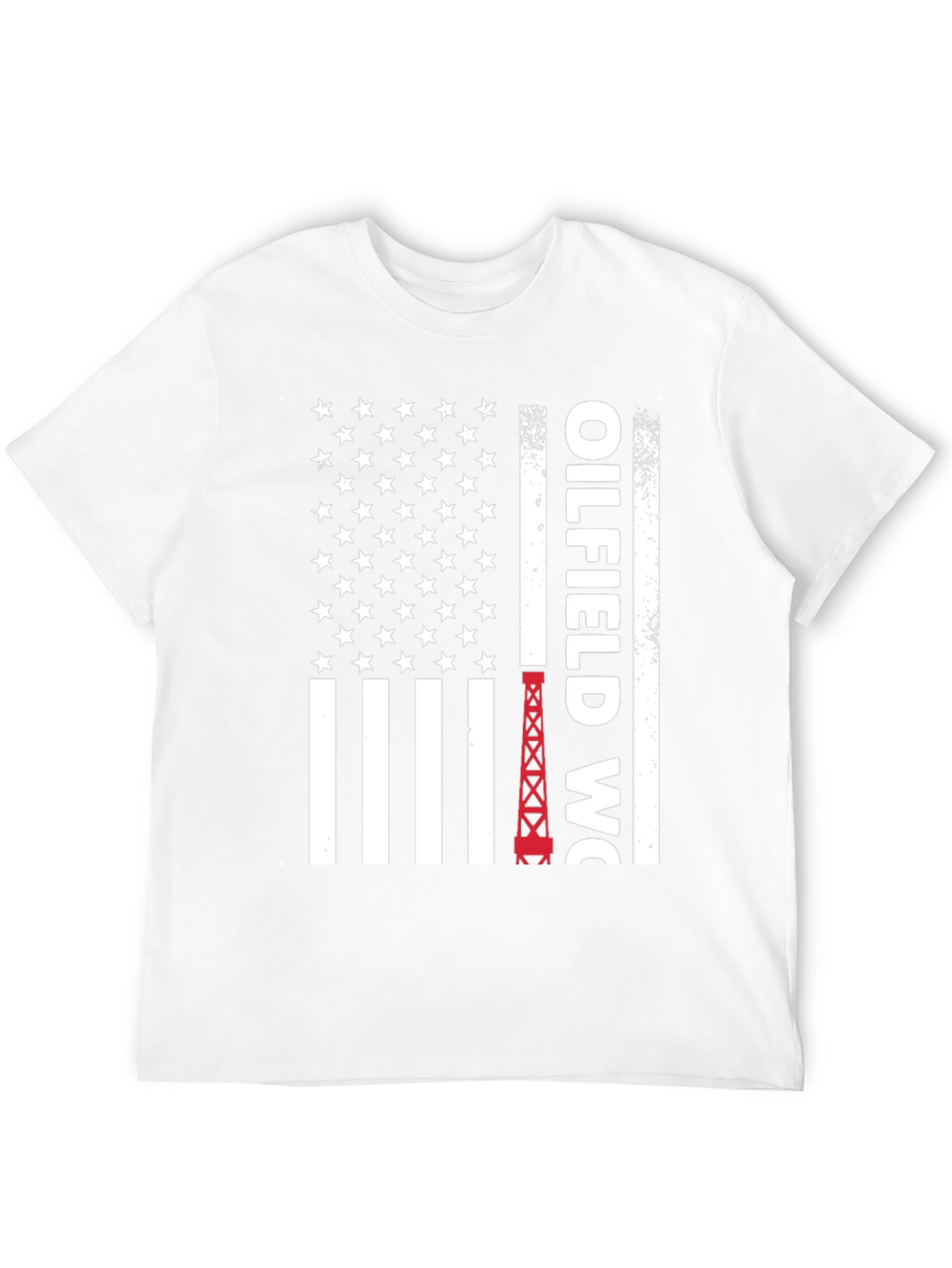 Oilfield Worker Patriotic T-Shirt