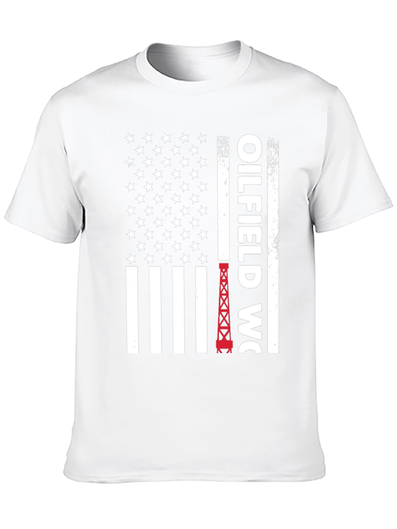 Oilfield Worker Patriotic T-Shirt