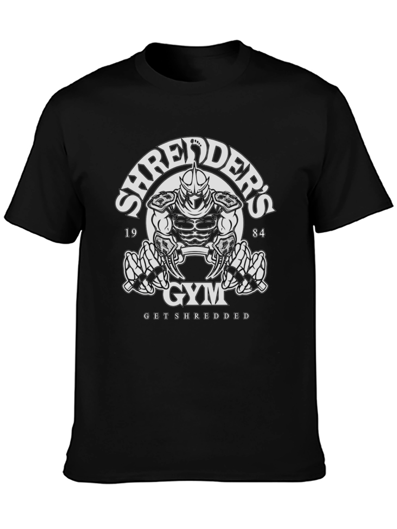 Shredders Gym Black T-Shirt - Get Shredded!