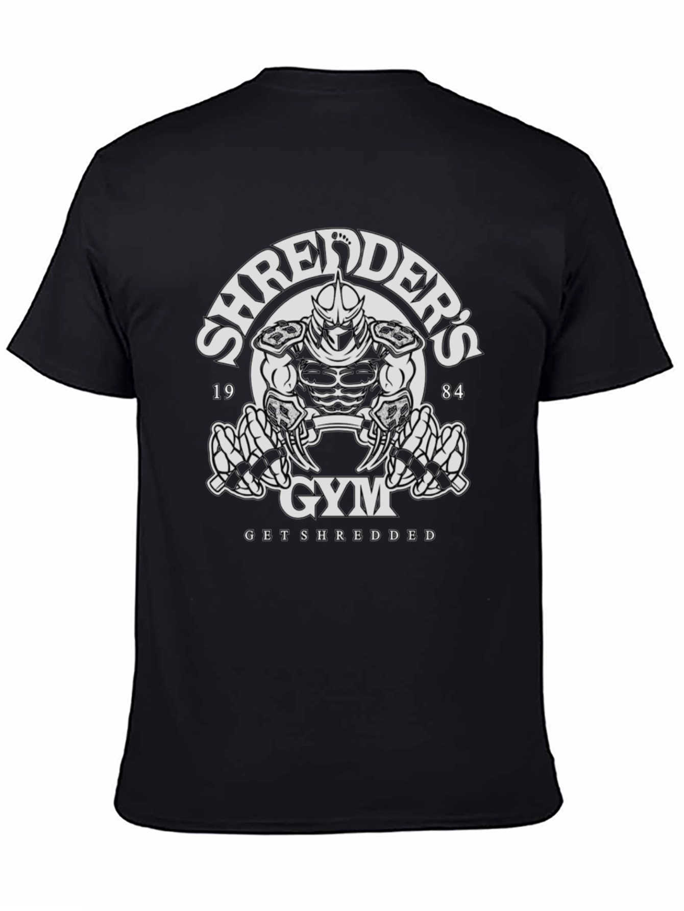 Shredders Gym Black T-Shirt - Get Shredded!