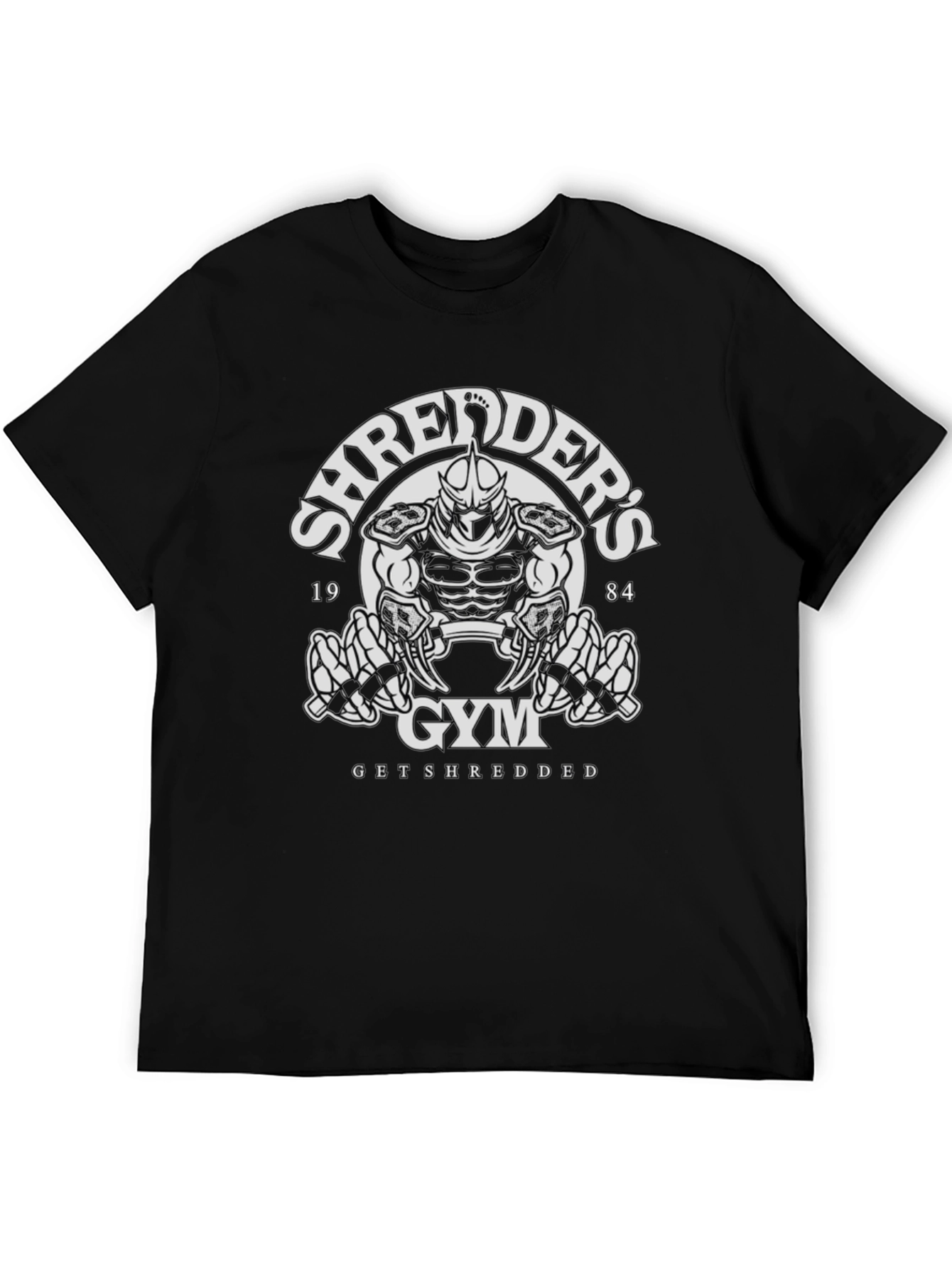 Shredders Gym Black T-Shirt - Get Shredded!