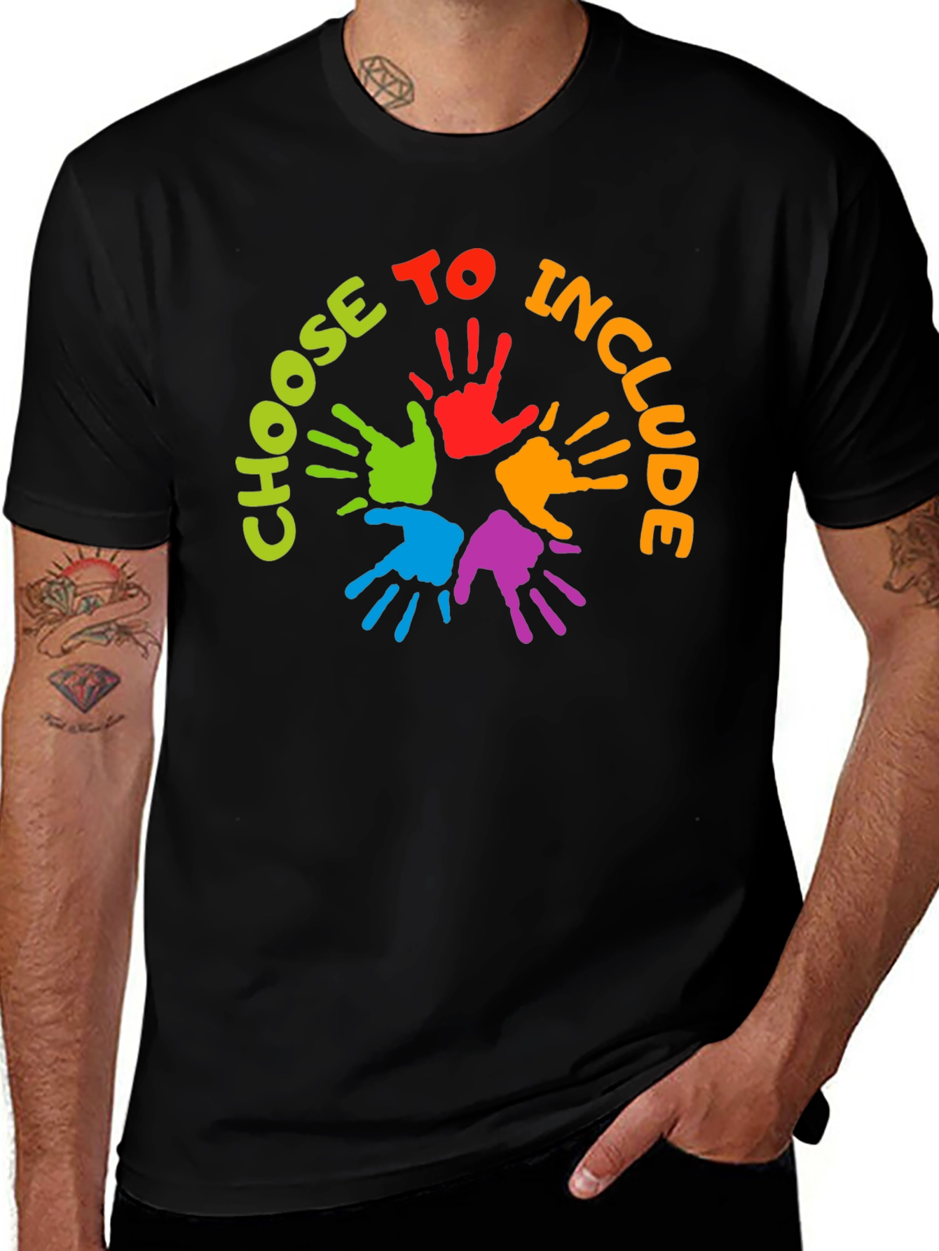 Choose To Include T-Shirt - Diversity & Unity Design