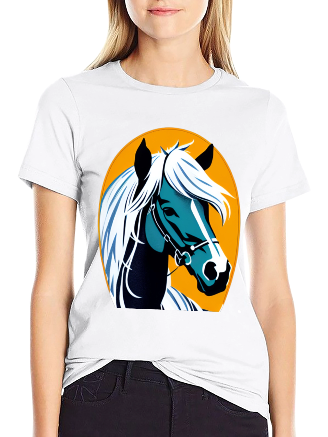 Horse Graphic Tee - Equestrian Style Shirt
