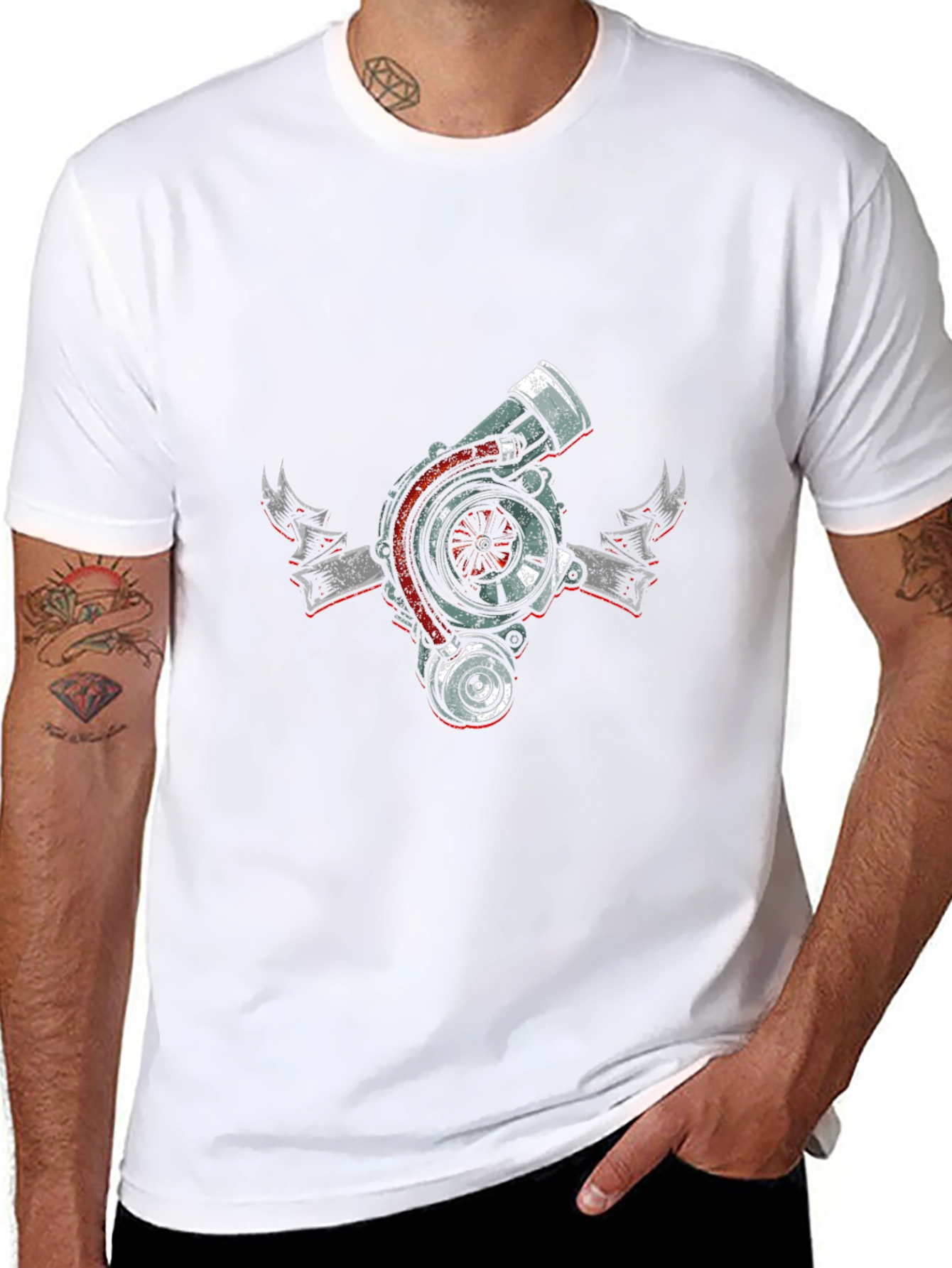 Turbocharged T-Shirt - Automotive Enthusiast