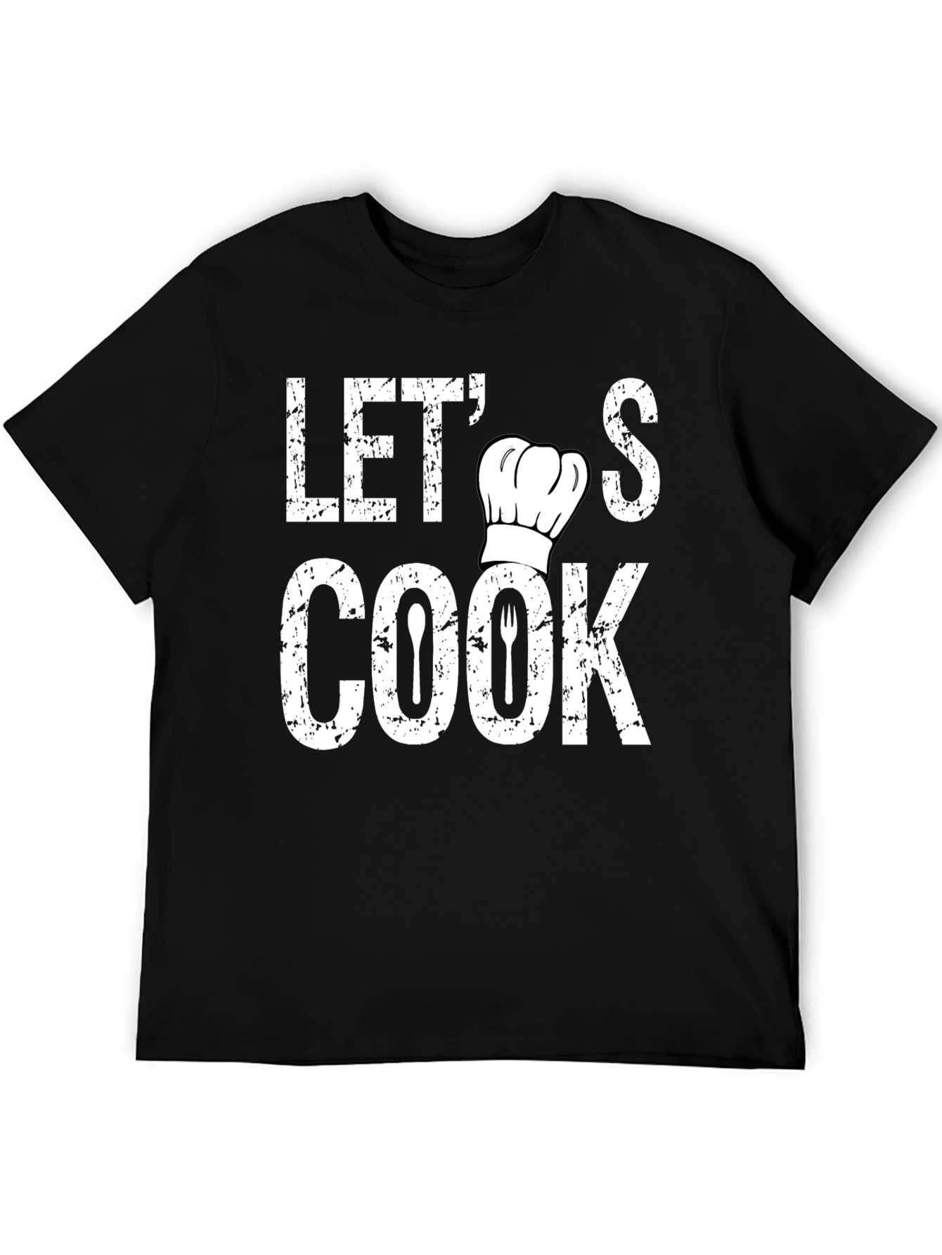 Lets Cook Chef Hat T-Shirt