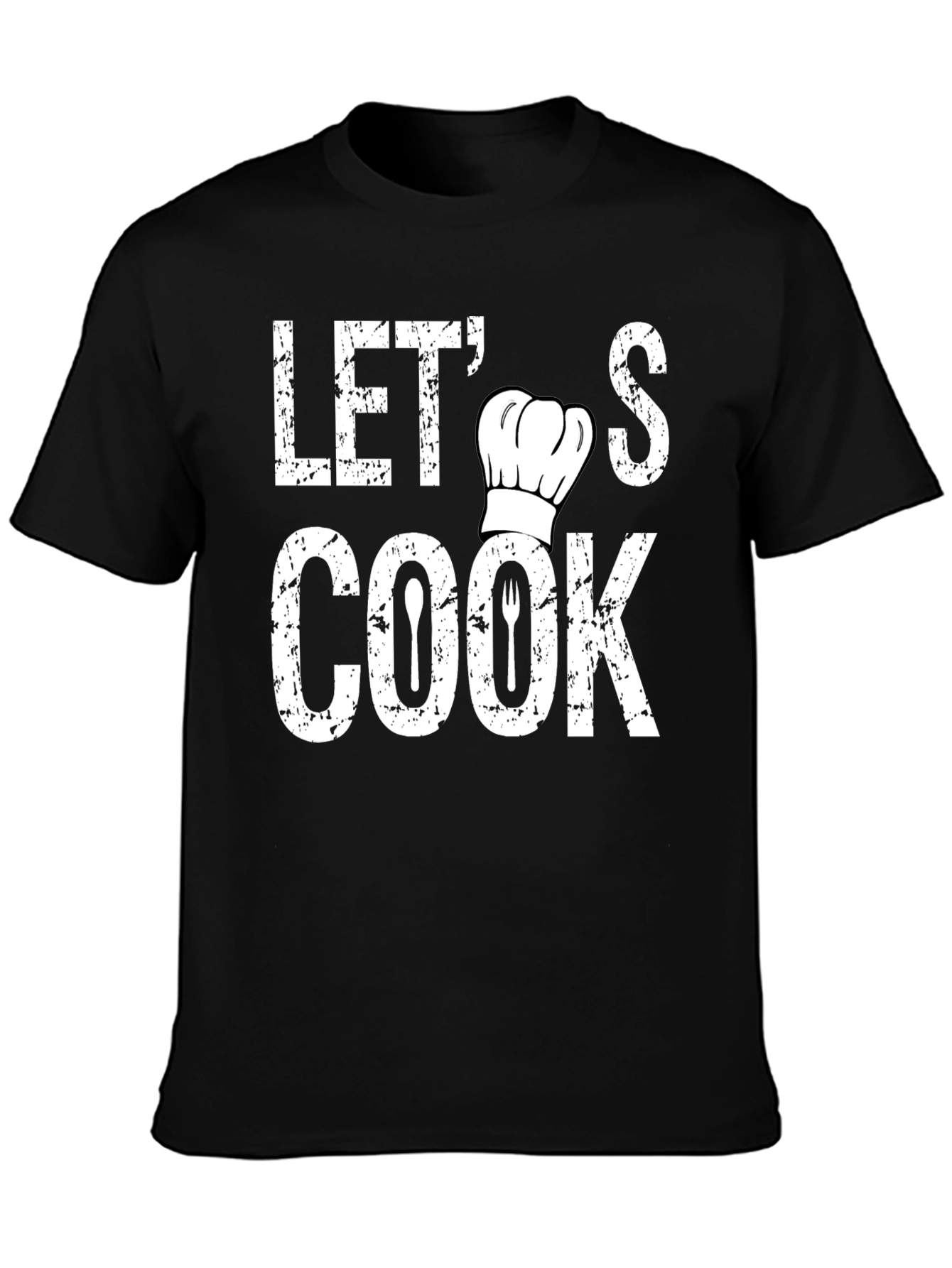 Lets Cook Chef Hat T-Shirt