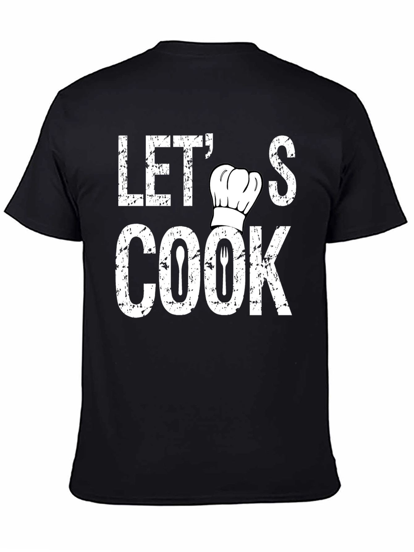 Lets Cook Chef Hat T-Shirt