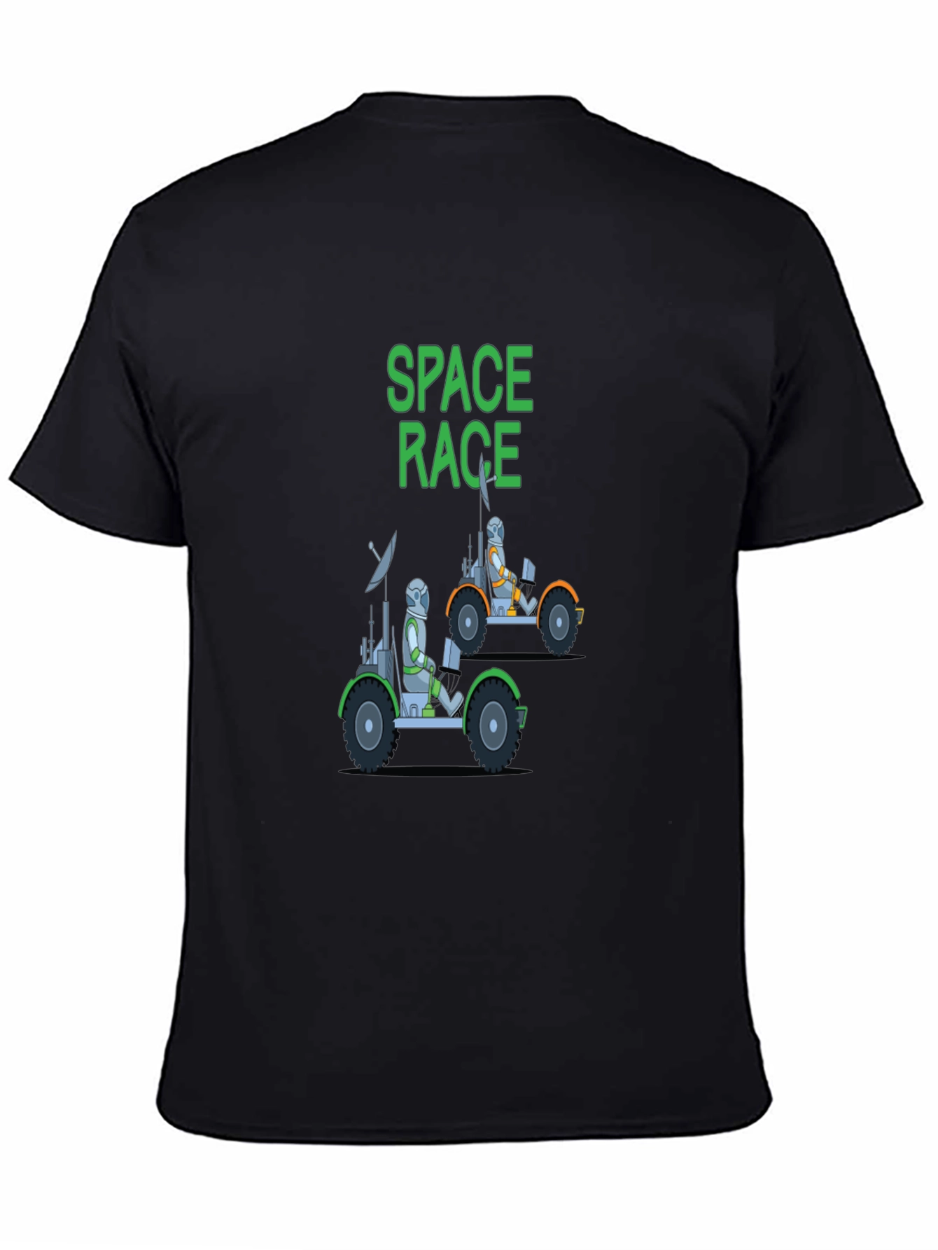 Space Race Graphic T-Shirt - Retro Design