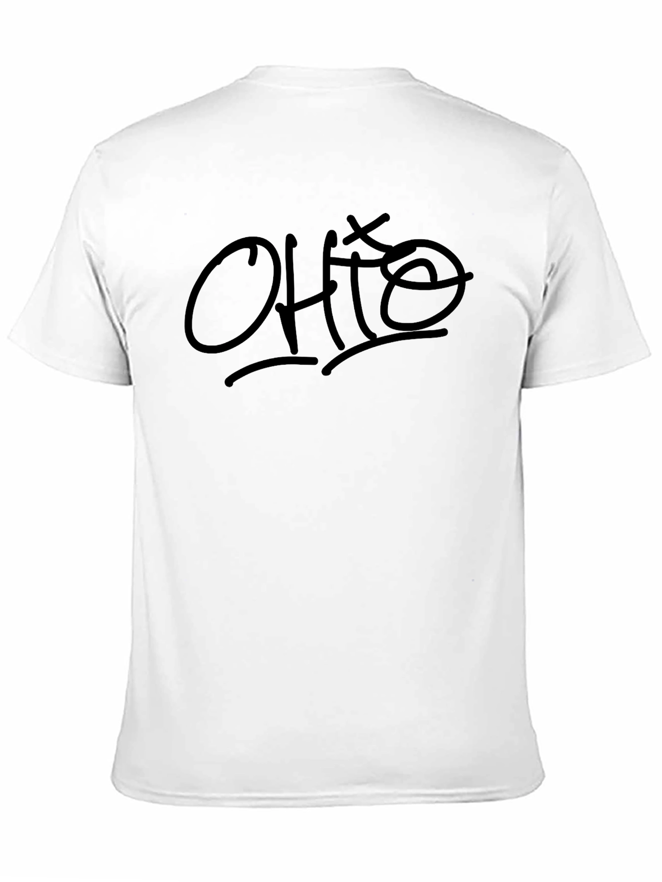 Ohio Script Black Tee - Casual Style