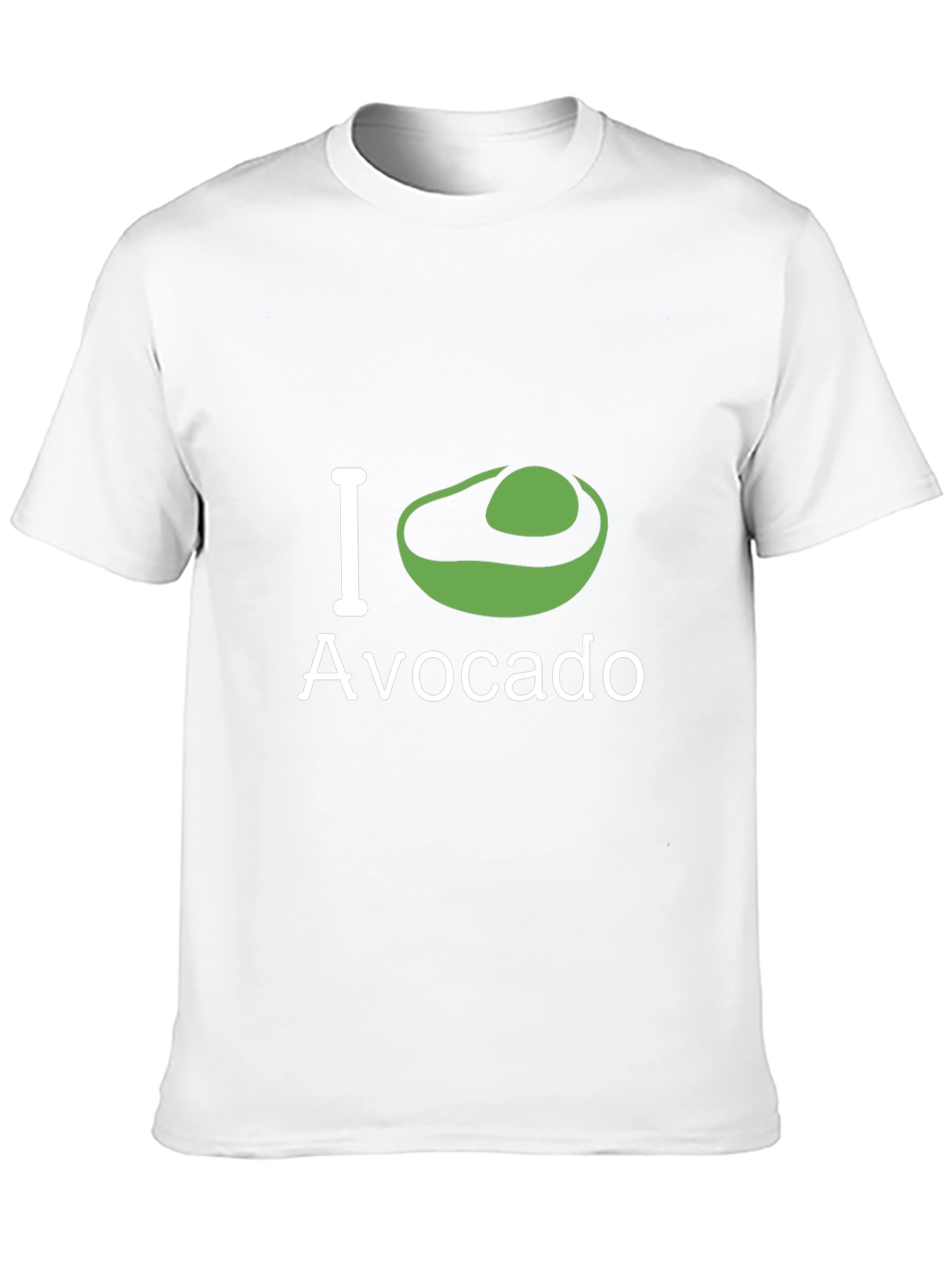 I Love Avocado T-Shirt - Fun Foodie Tee
