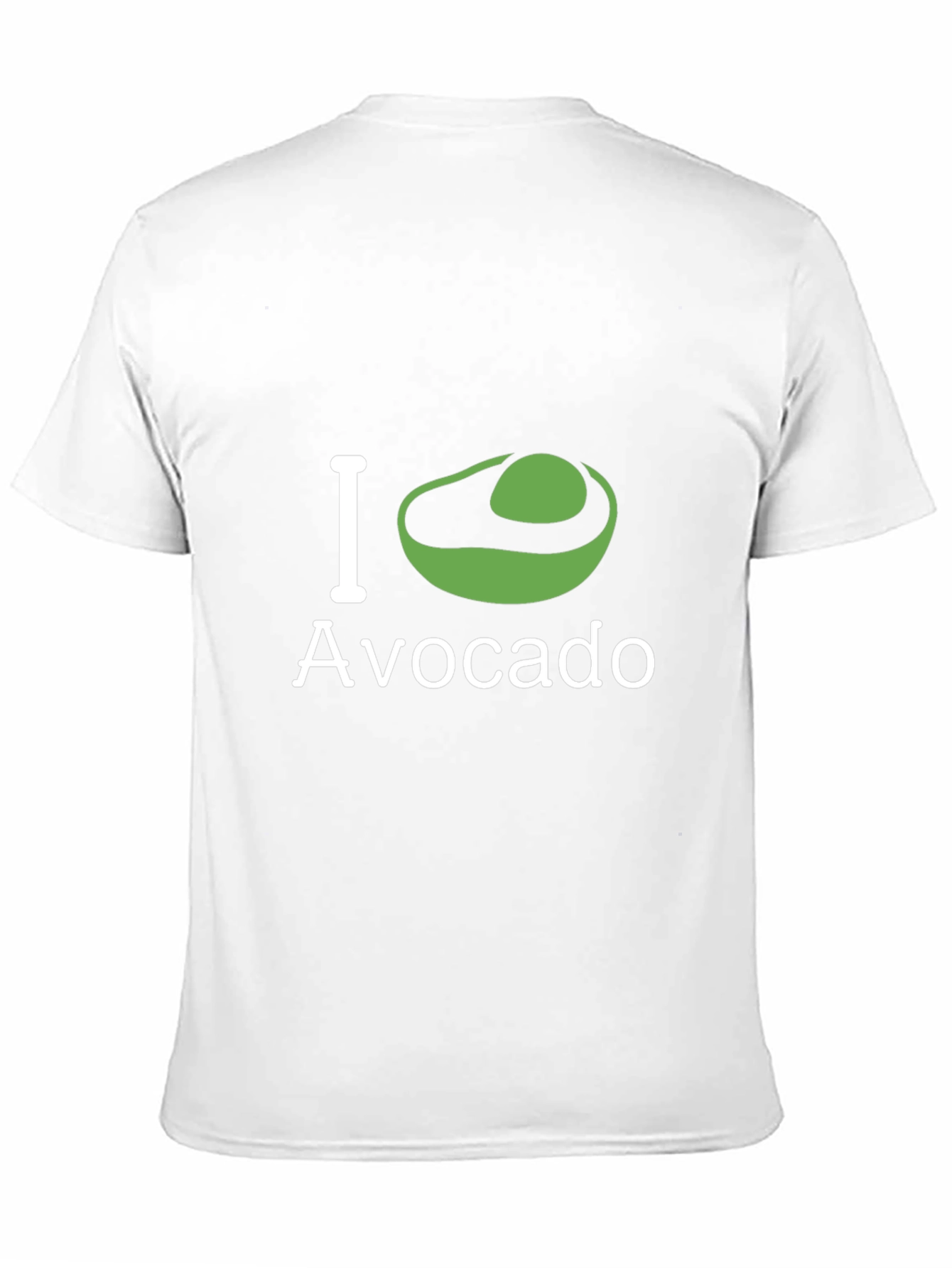 I Love Avocado T-Shirt - Fun Foodie Tee