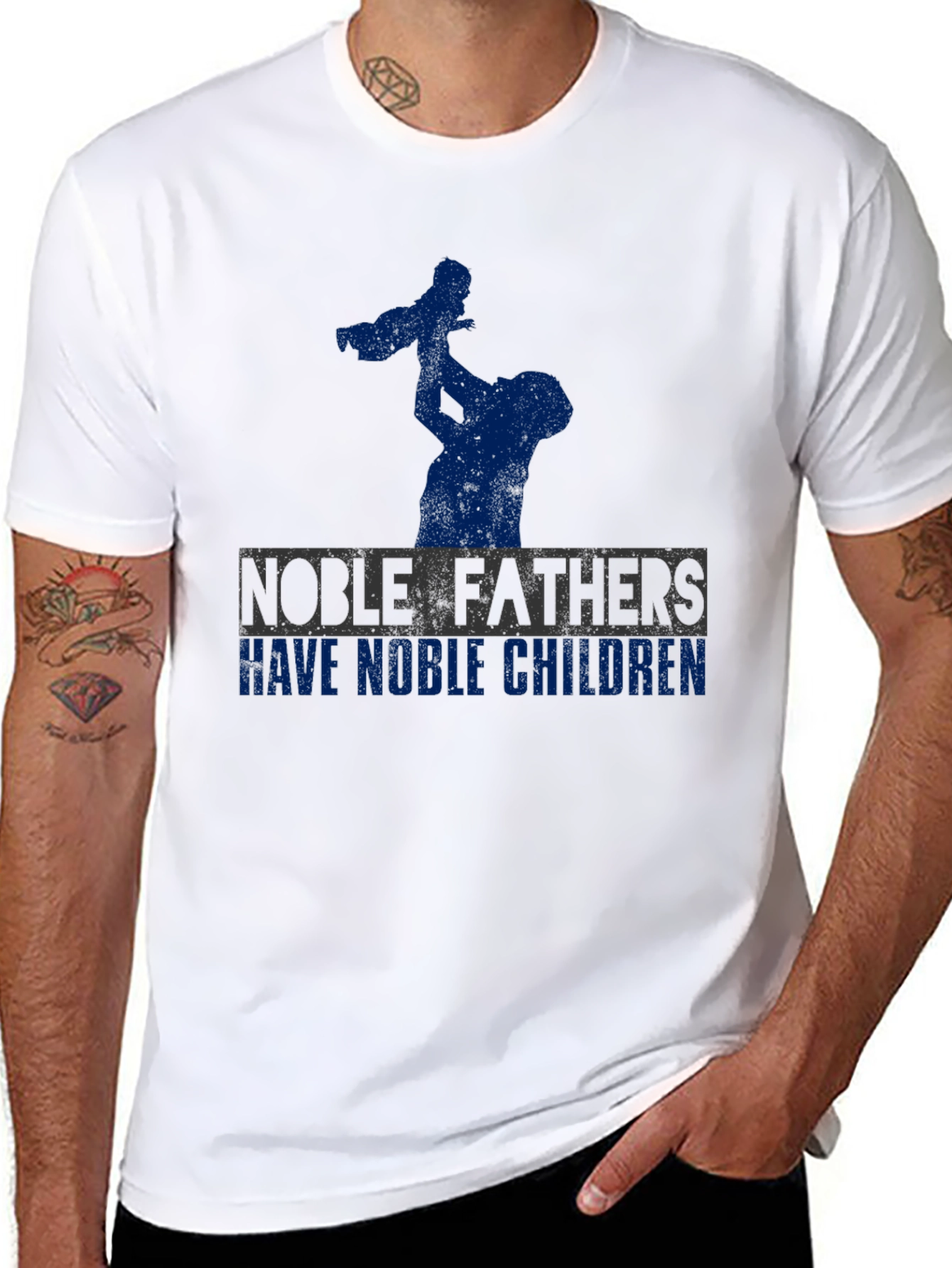 Noble Fathers T-Shirt - Fathers Day Gift