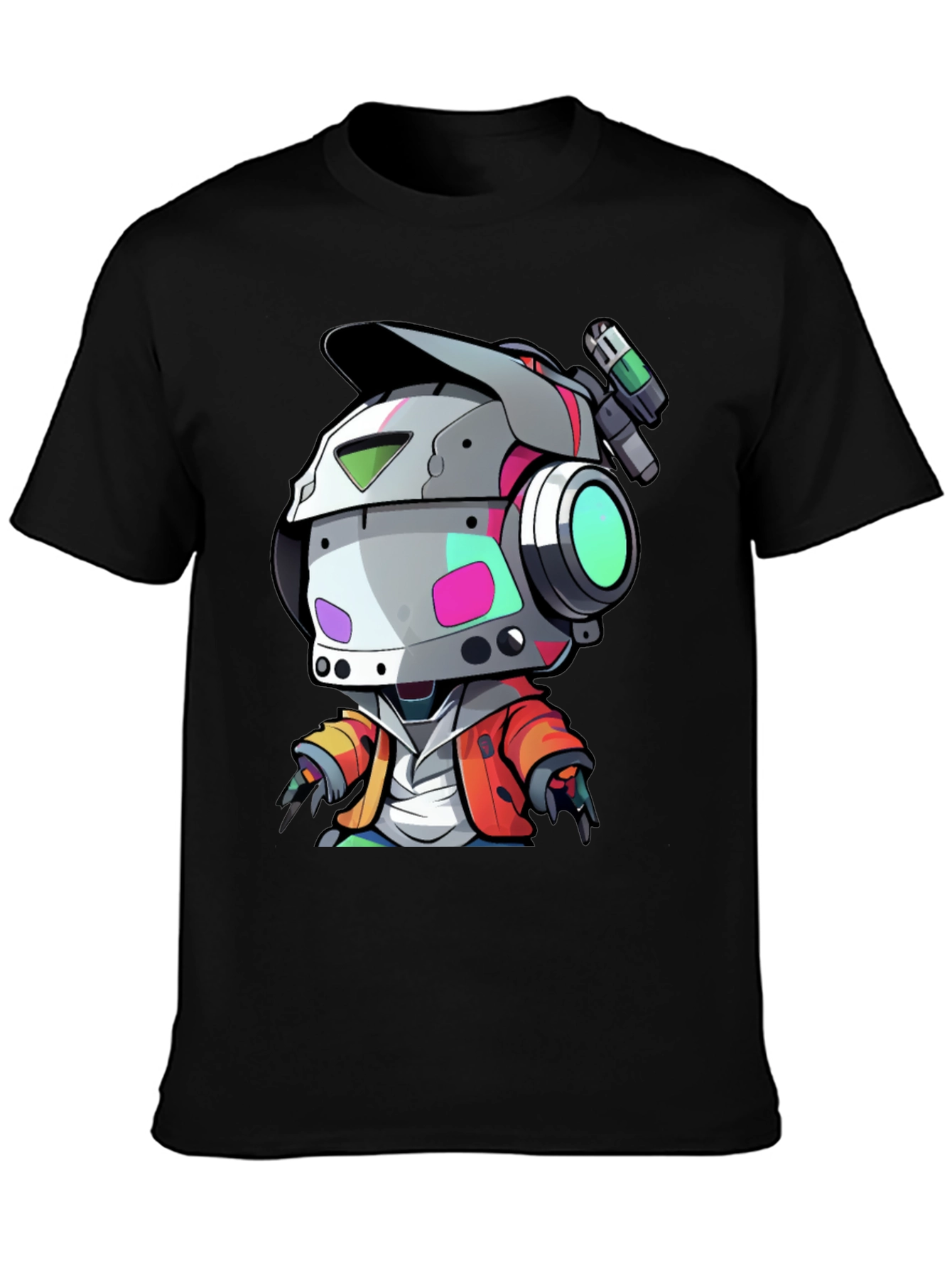 Robot Character Graphic Tee