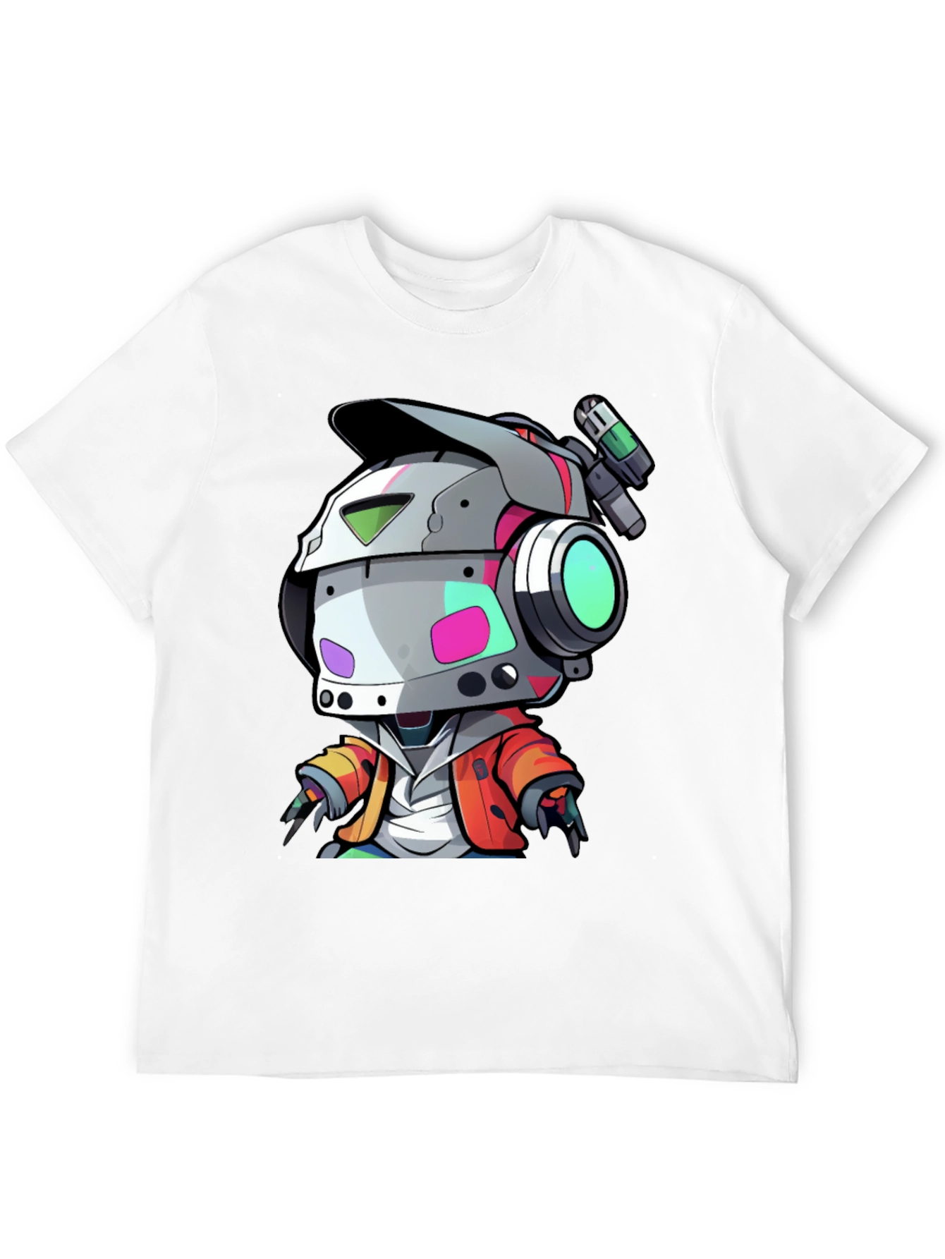 Robot Character Graphic Tee