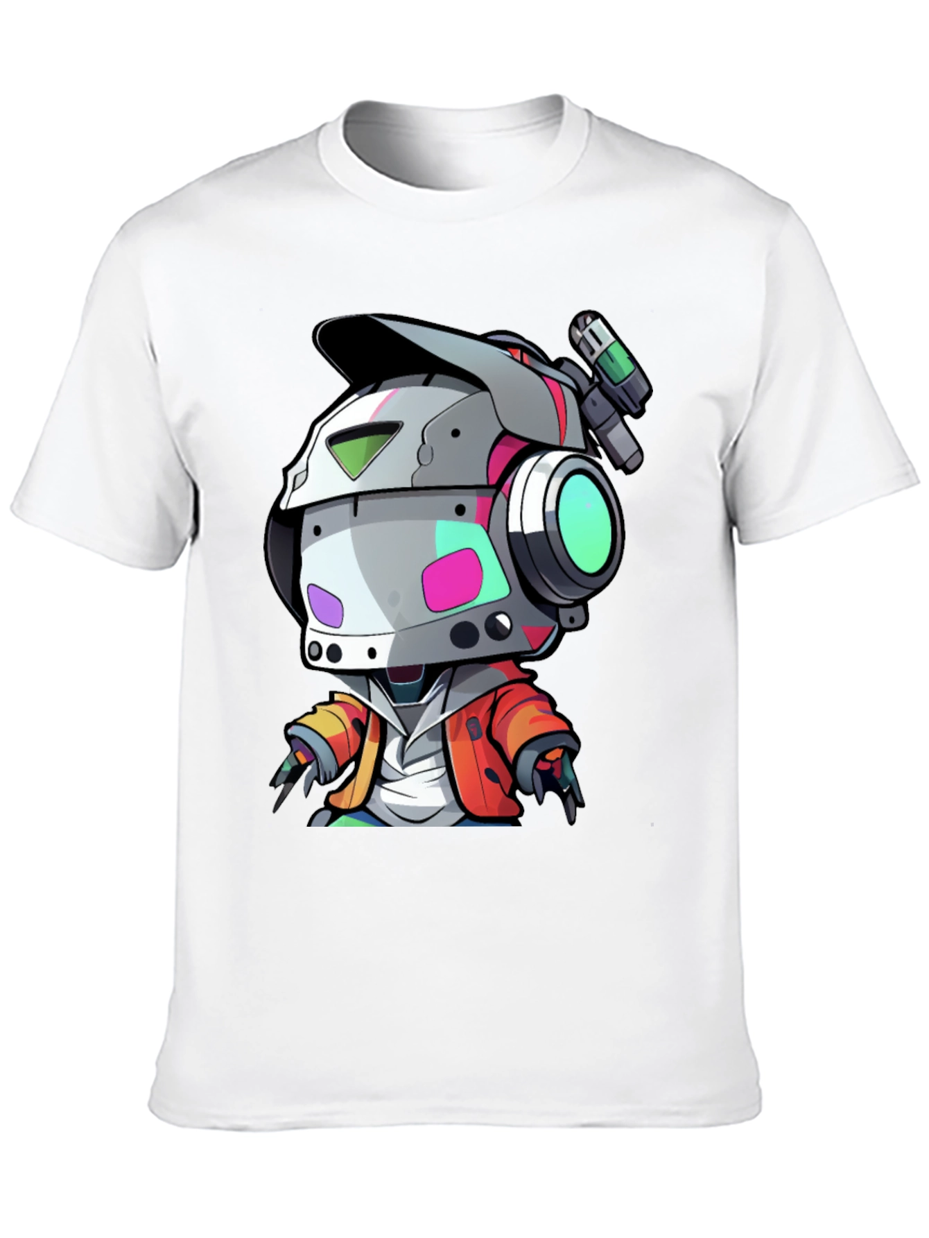 Robot Character Graphic Tee