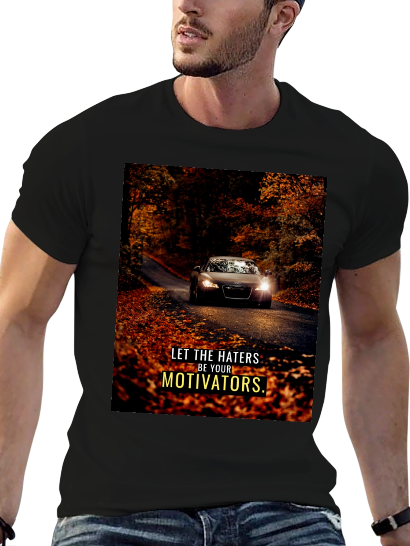 Motivational Car Graphic T-Shirt