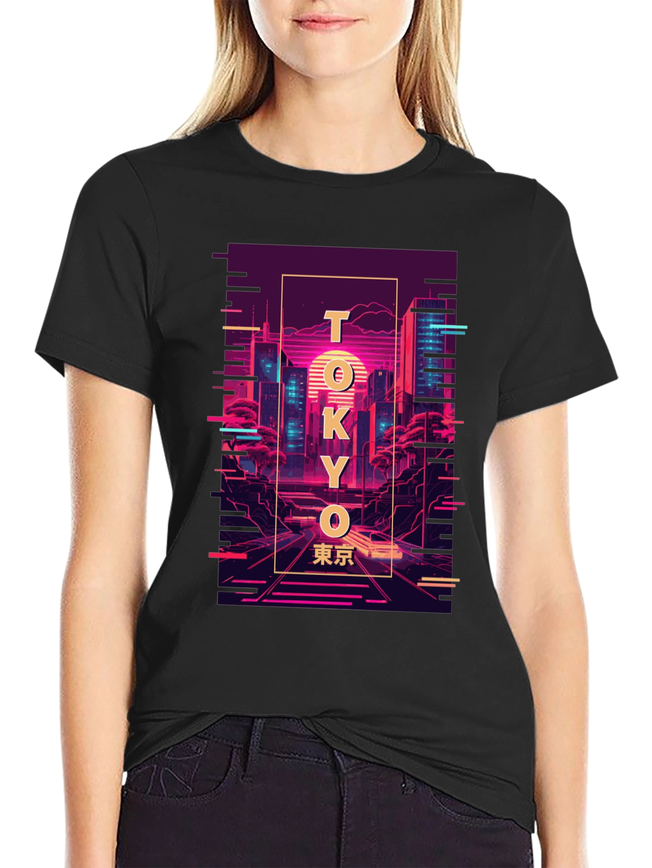 Tokyo Cityscape Graphic T-Shirt
