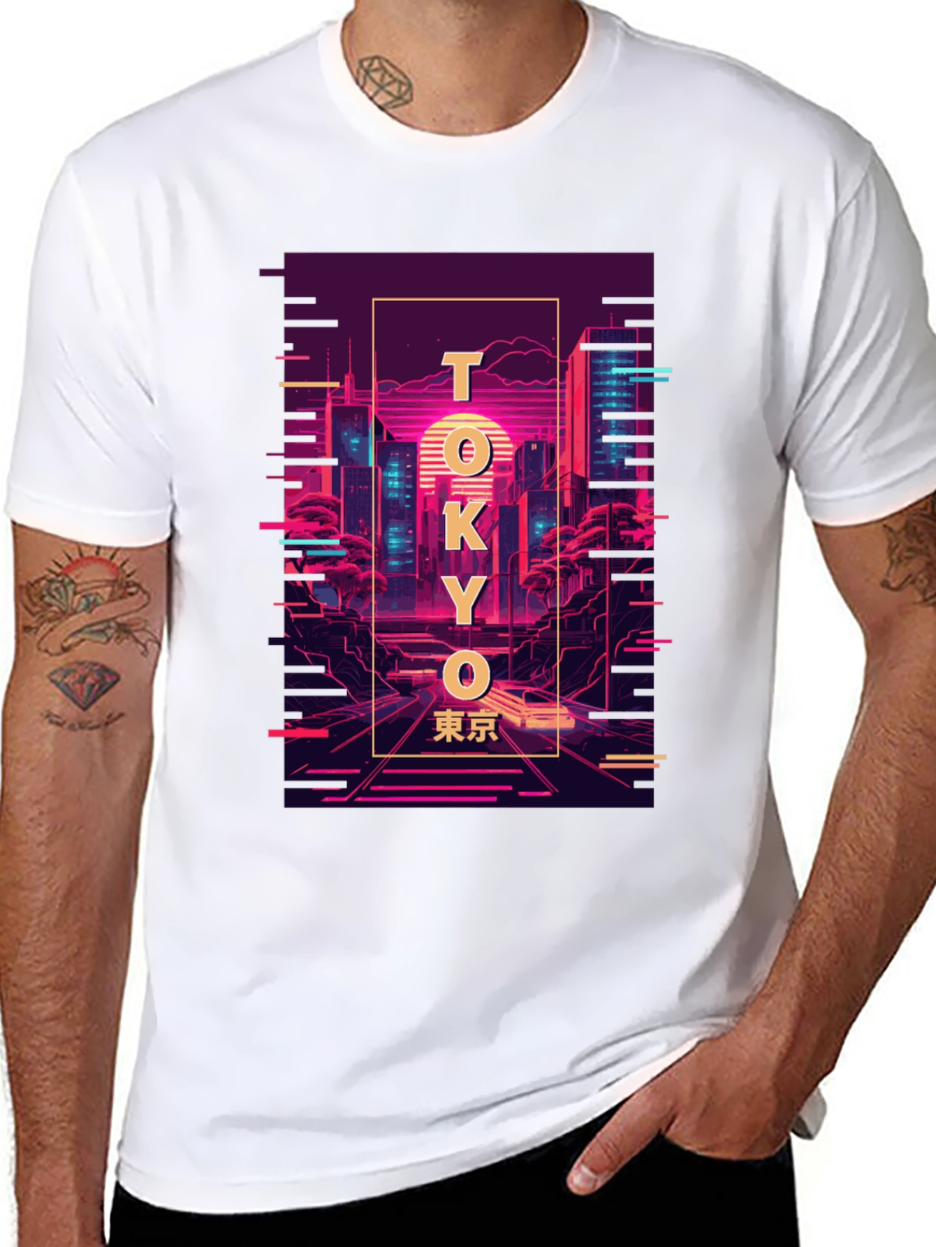 Tokyo Cityscape Graphic T-Shirt