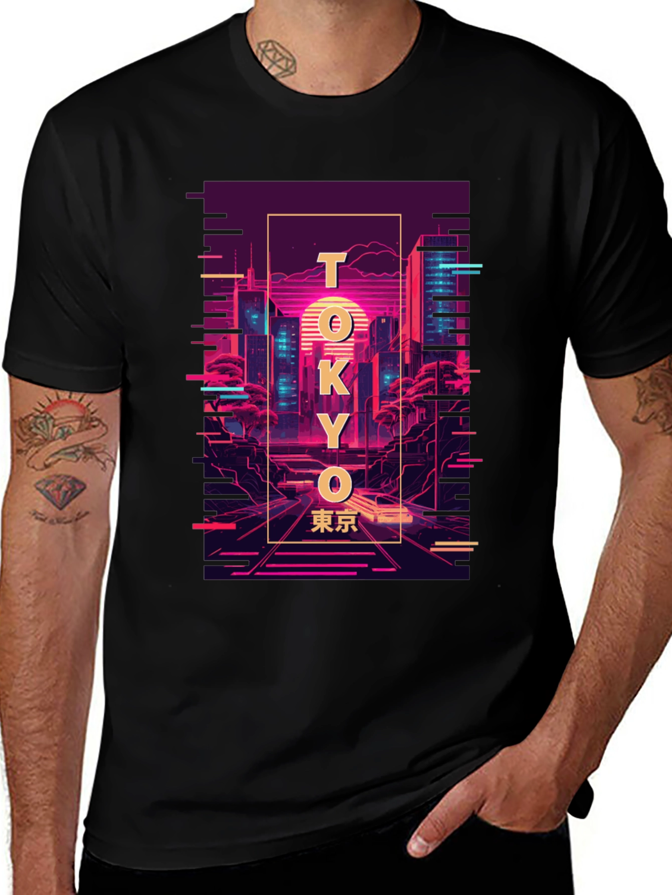 Tokyo Cityscape Graphic T-Shirt