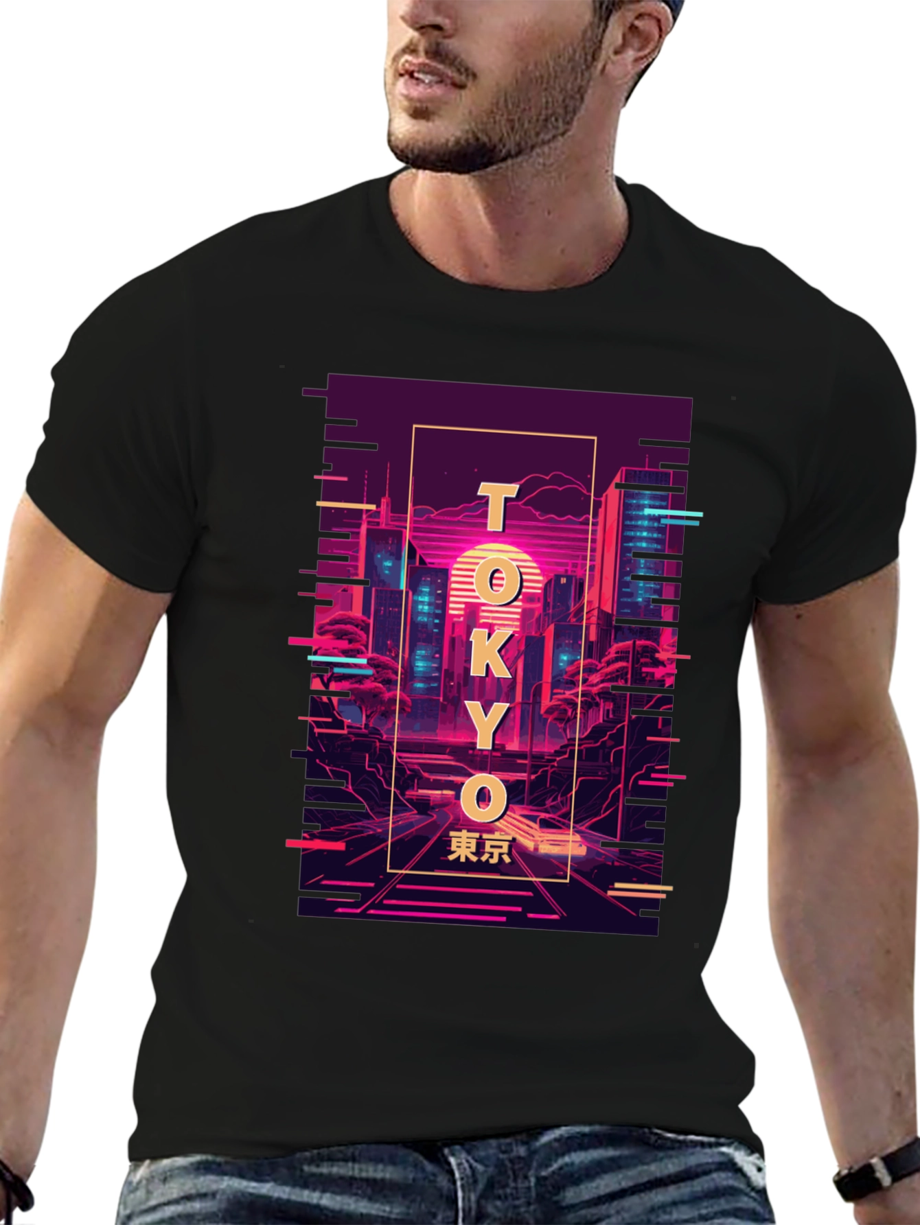 Tokyo Cityscape Graphic T-Shirt