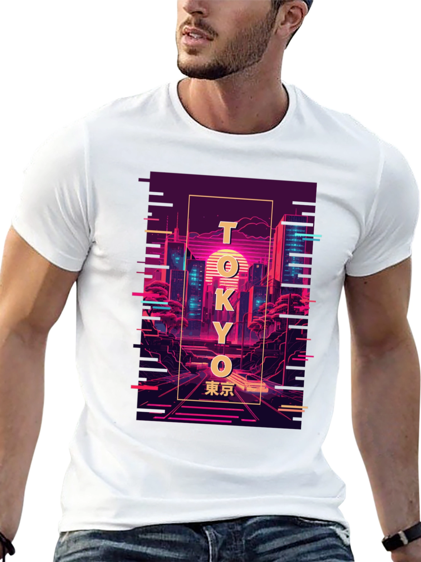 Tokyo Cityscape Graphic T-Shirt