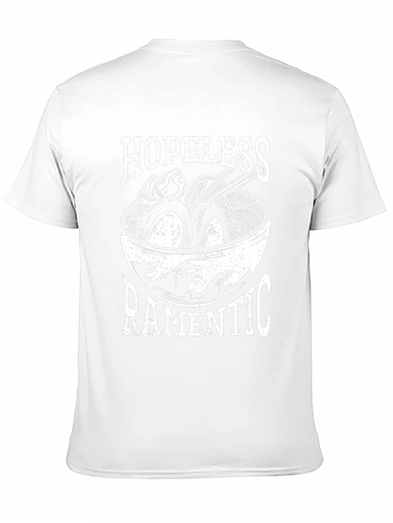 Hopeless Ramentic Graphic Tee - Ramen Lover T-Shirt