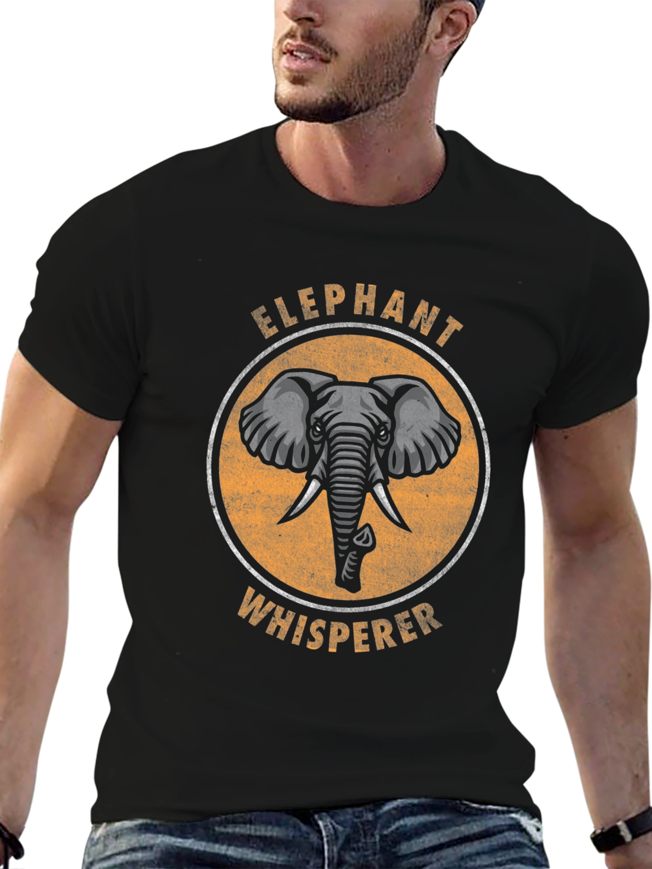 Elephant Whisperer Graphic T-Shirt