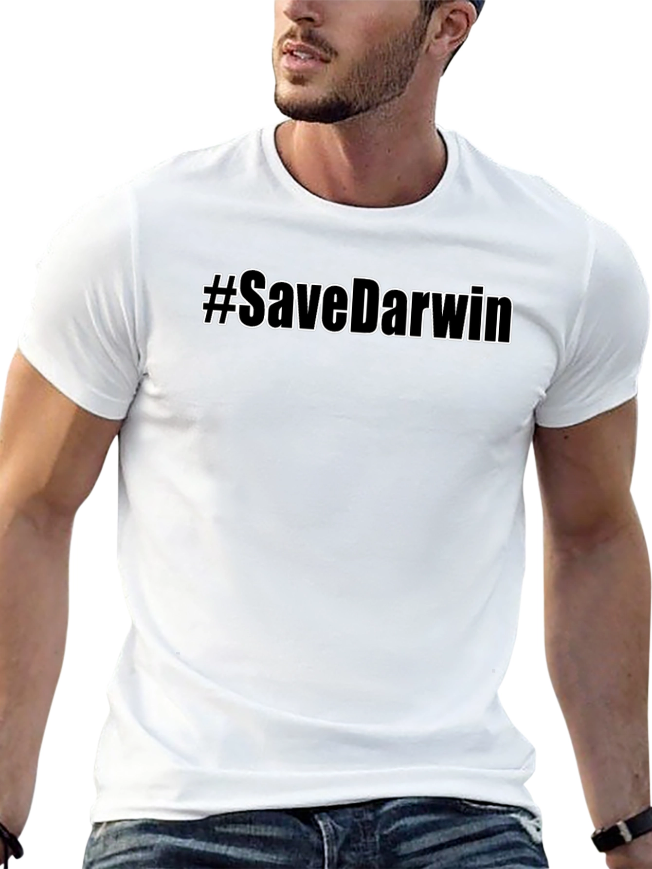 #SaveDarwin Graphic Tee - Black