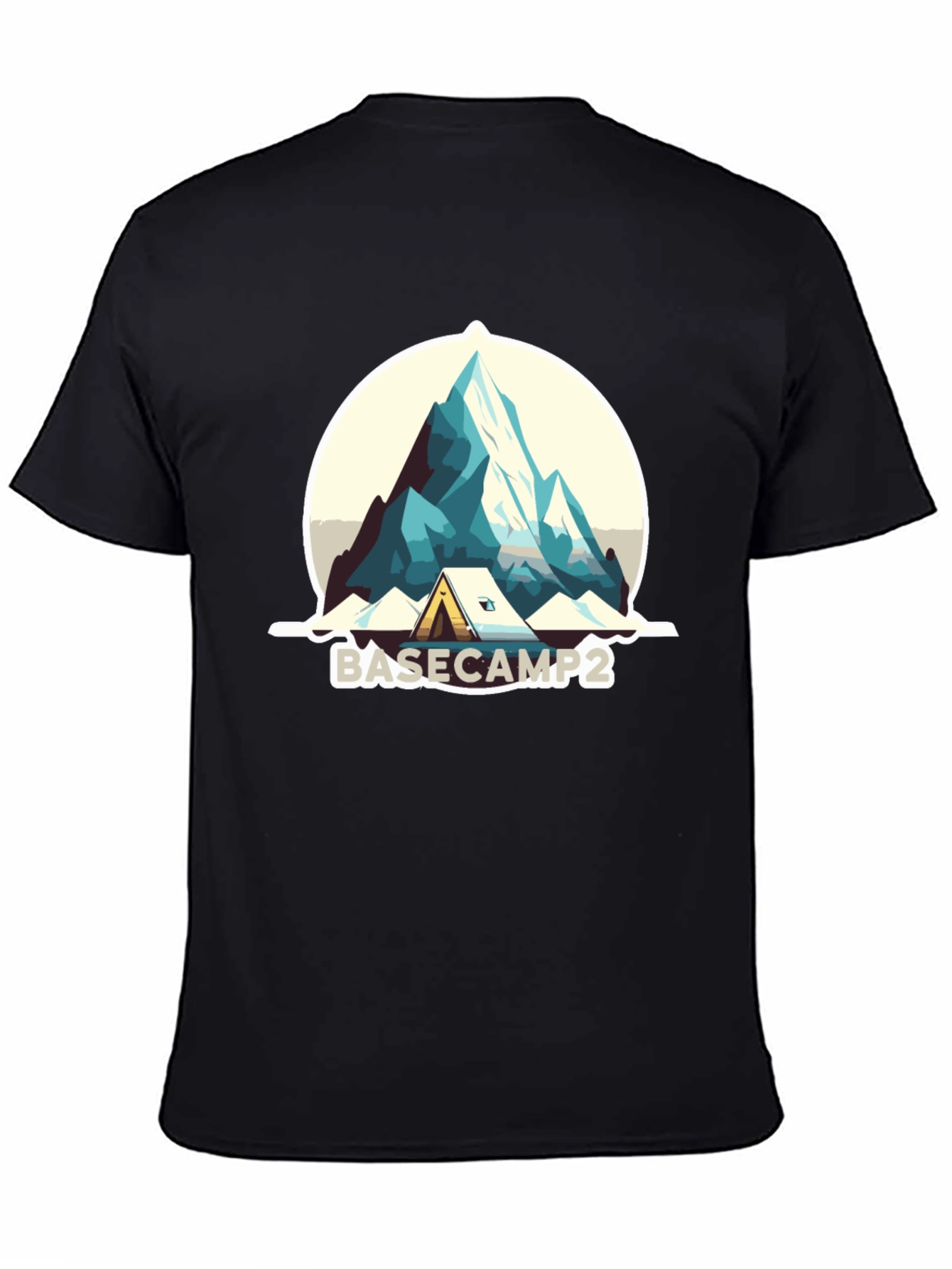 Basecamp2 Adventure T-Shirt - Mountain Design