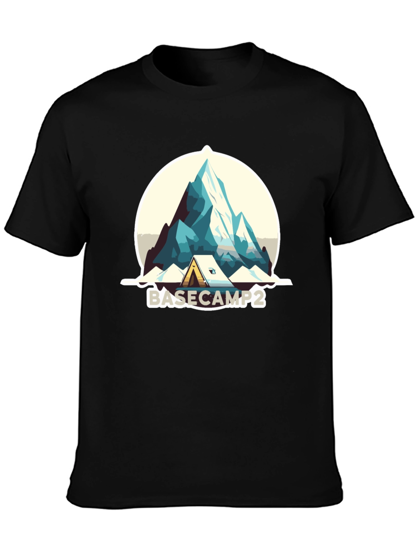 Basecamp2 Adventure T-Shirt - Mountain Design