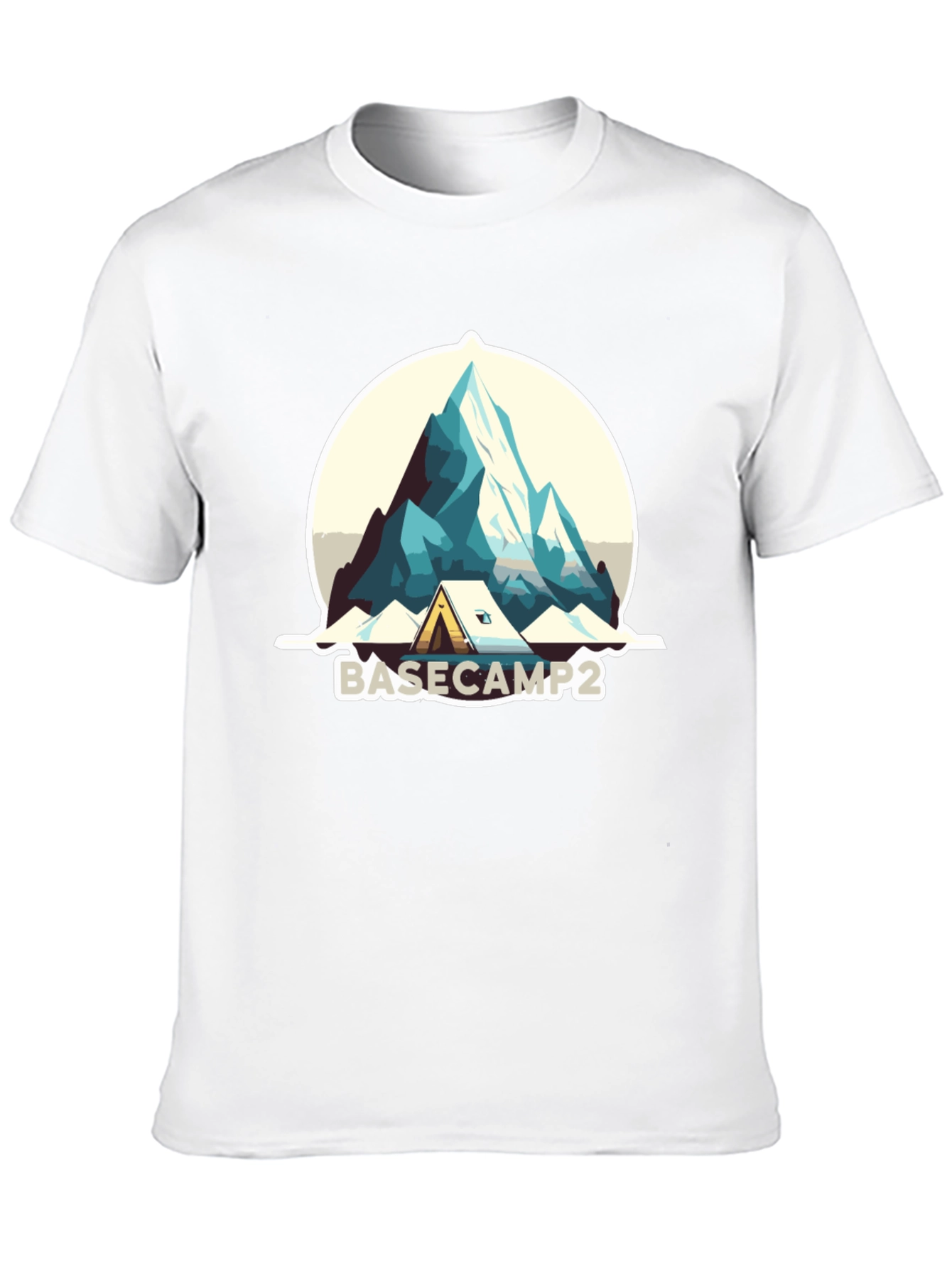 Basecamp2 Adventure T-Shirt - Mountain Design
