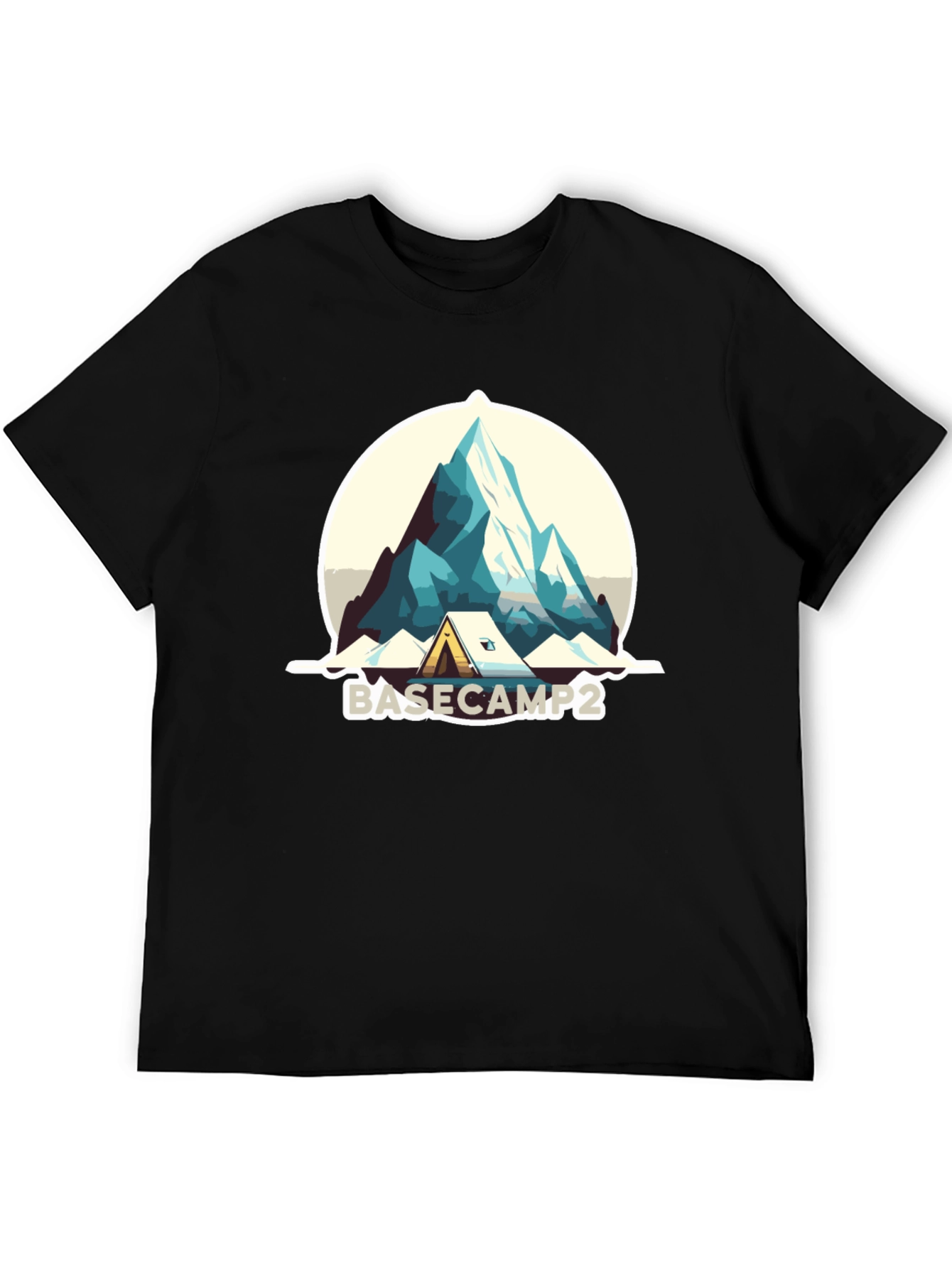Basecamp2 Adventure T-Shirt - Mountain Design