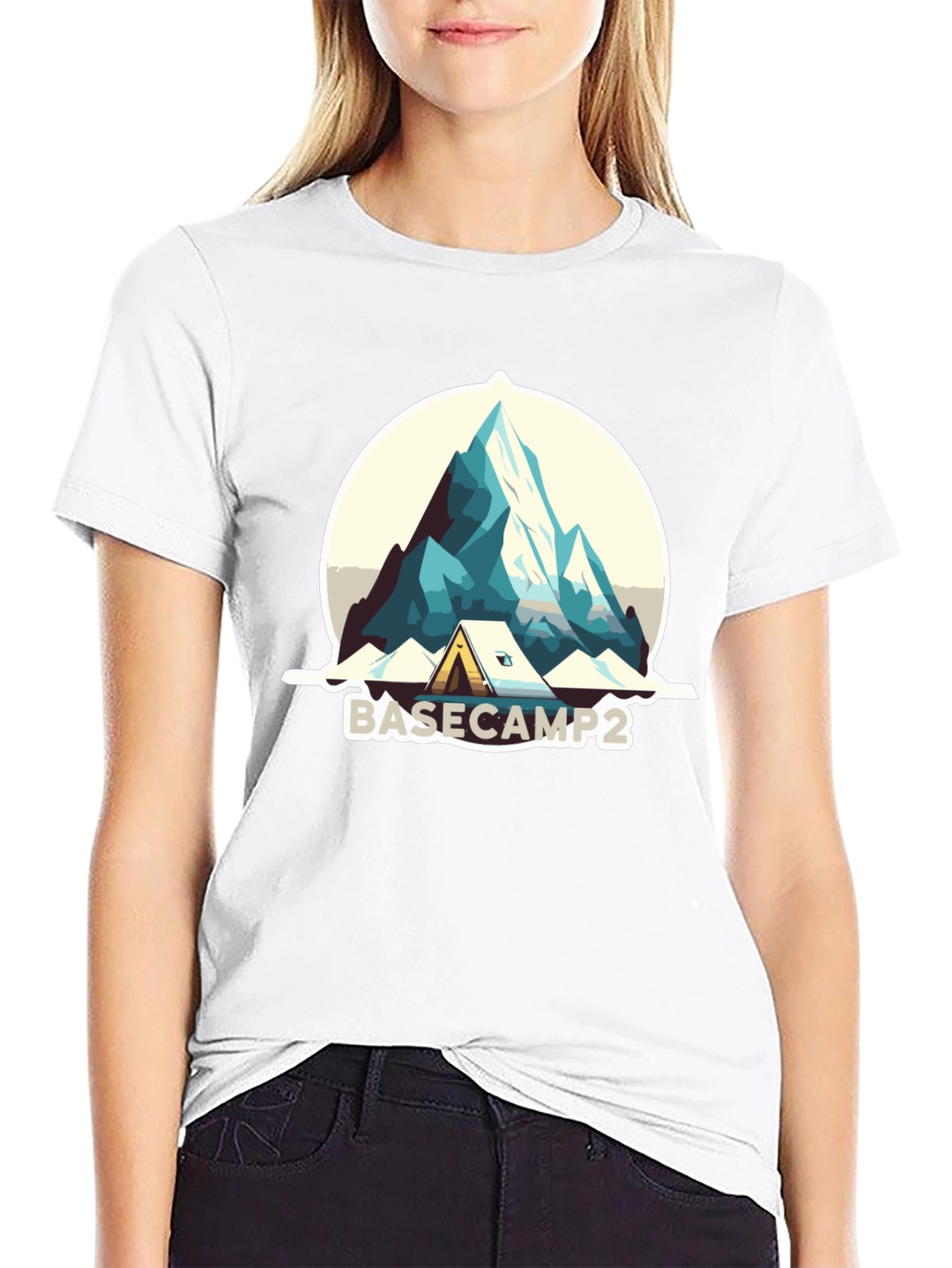 Basecamp2 Adventure T-Shirt - Mountain Design