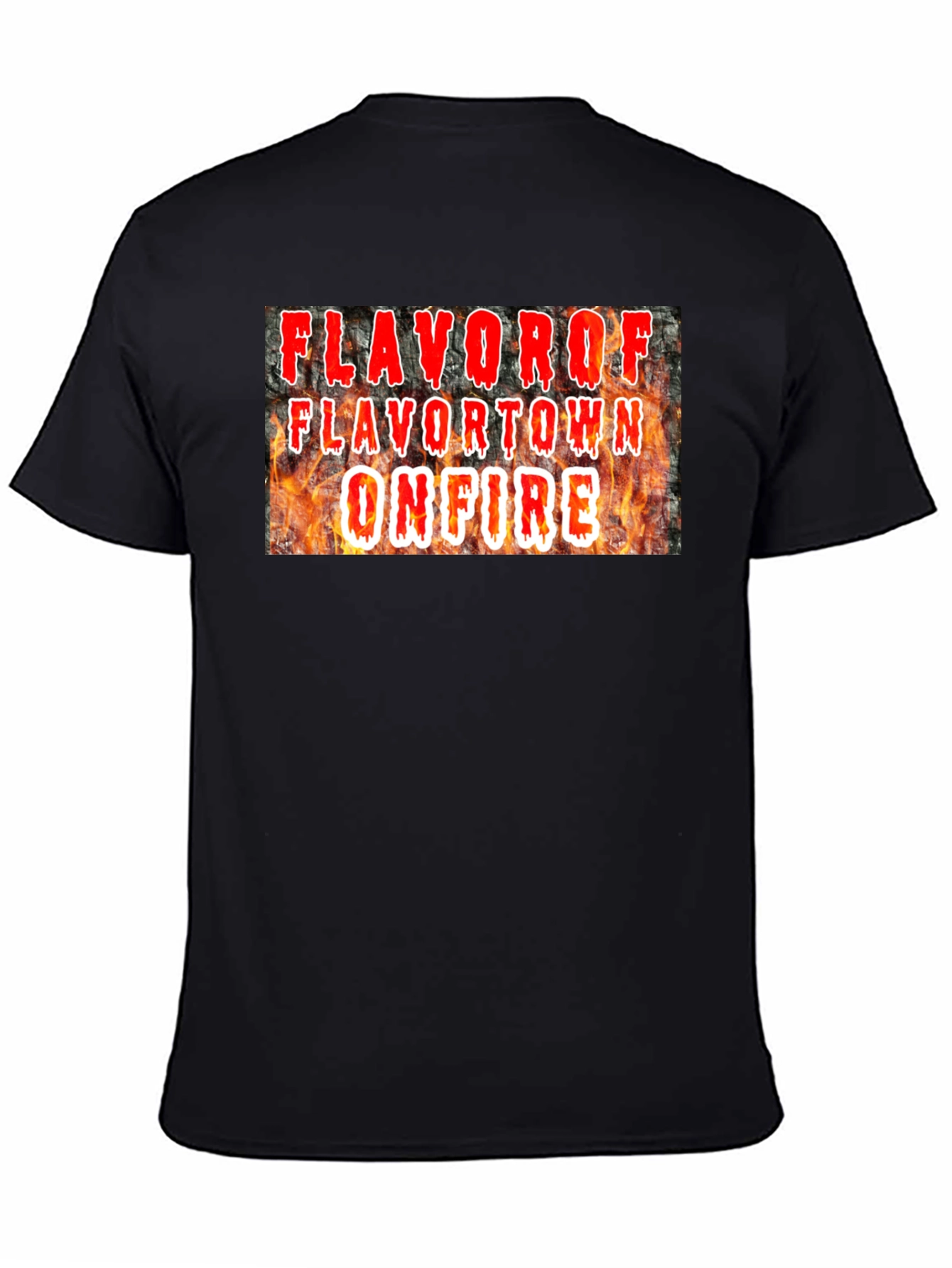 FlavorTown On Fire Graphic T-Shirt
