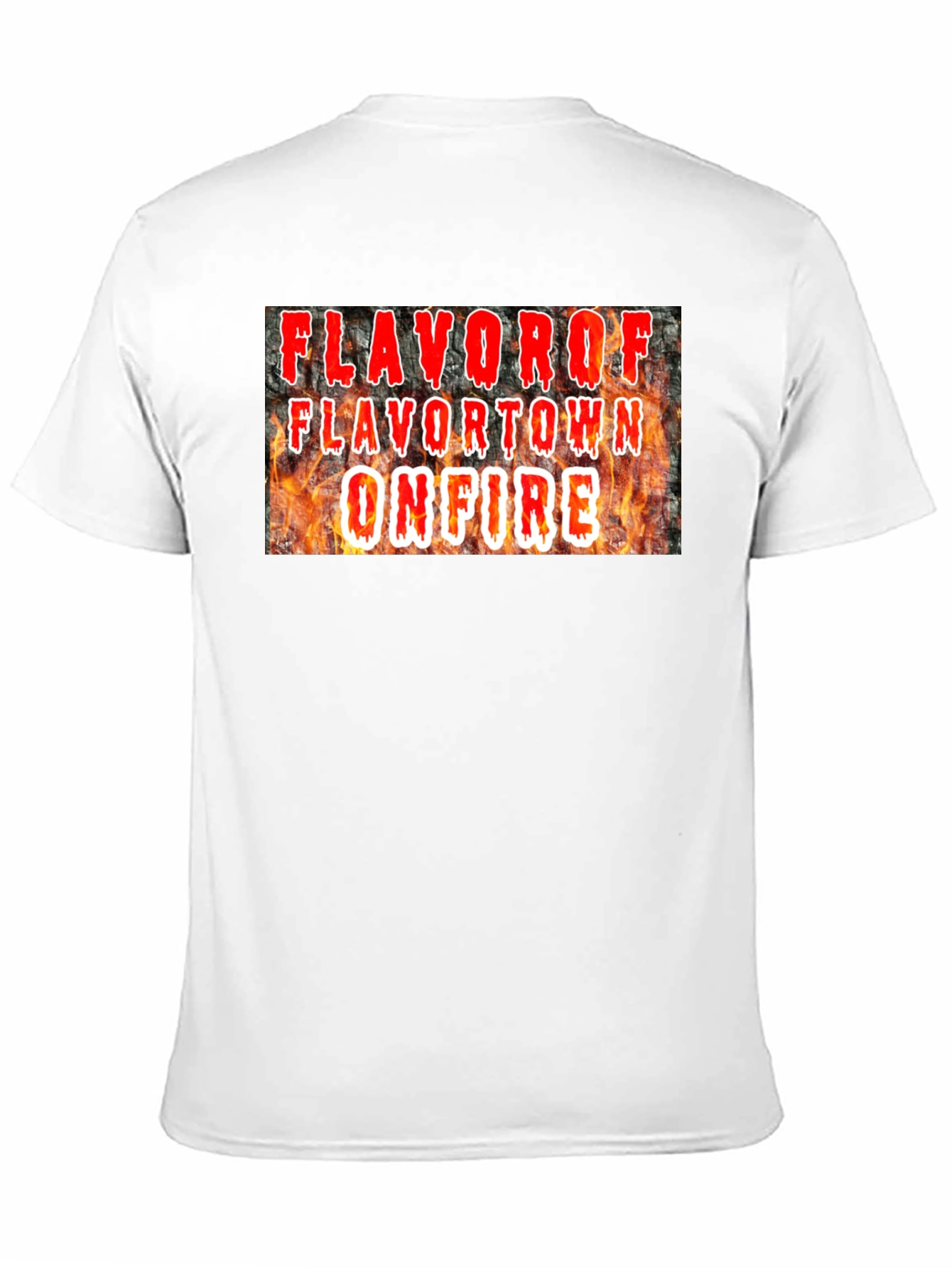 FlavorTown On Fire Graphic T-Shirt