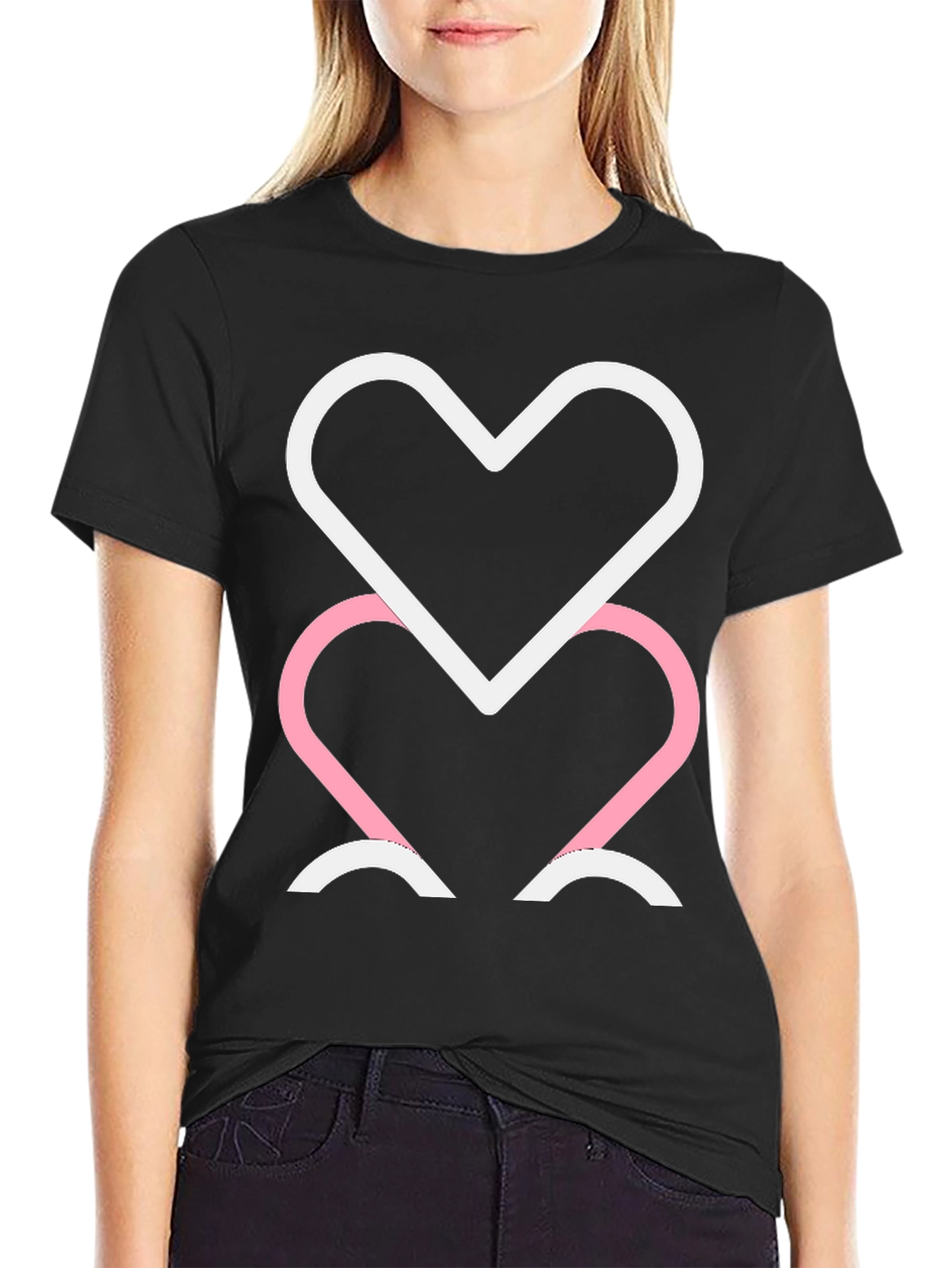 Modern Heart Graphic Tee